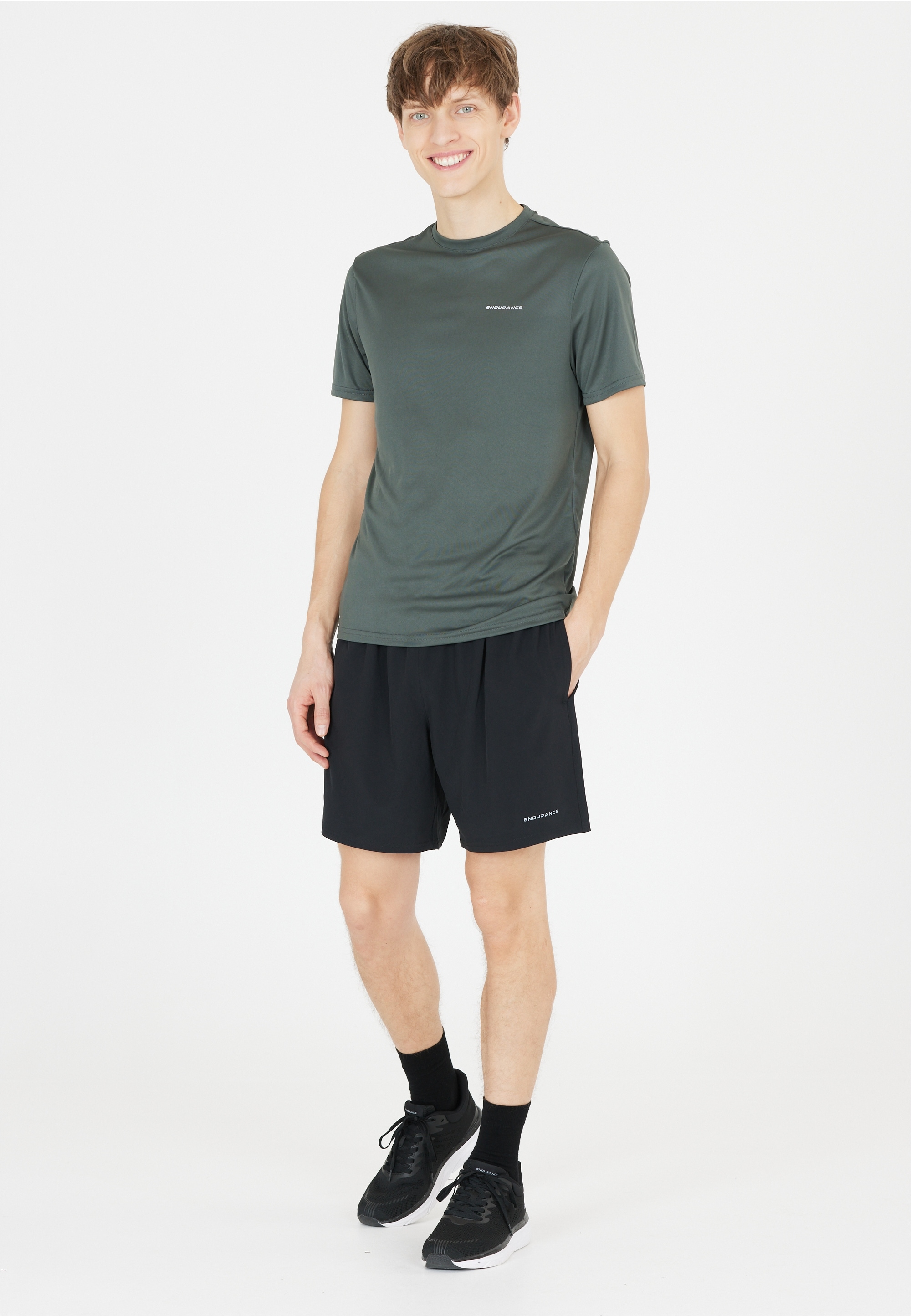 ENDURANCE Shorts »Kroser«, in tollem 2-in-1 Design