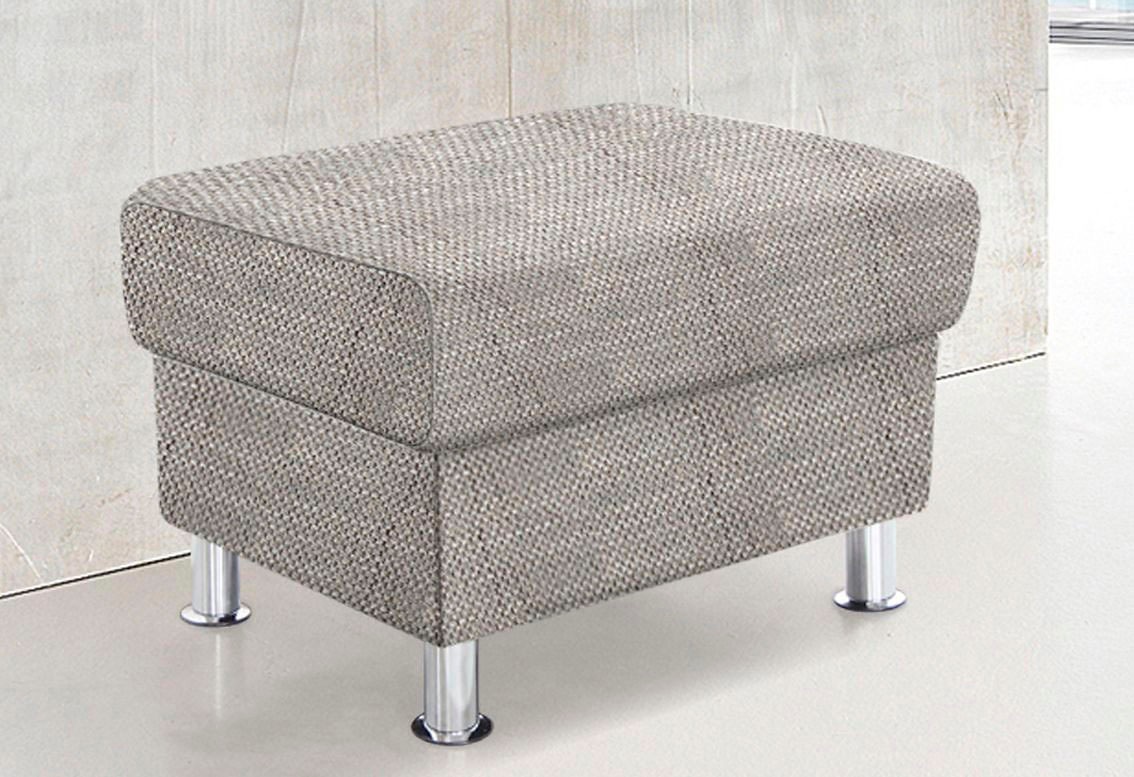 TRENDMANUFAKTUR Hocker "Rondo, Polsterhocker zur Serie, Breite 67 cm, Füße günstig online kaufen
