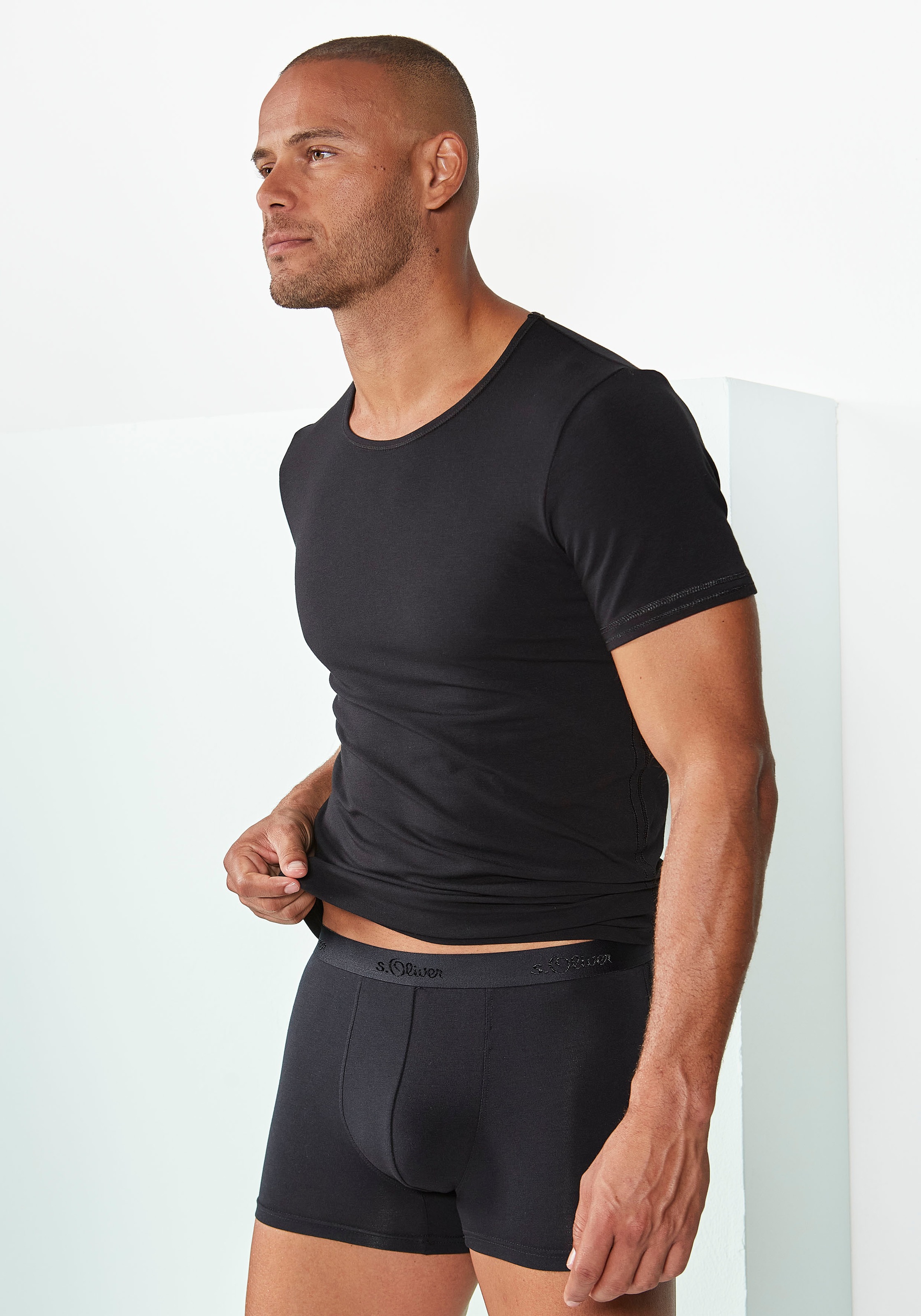 Thumbnail - s.Oliver Unterziehshirt 1 Stk. aus weichem Modal