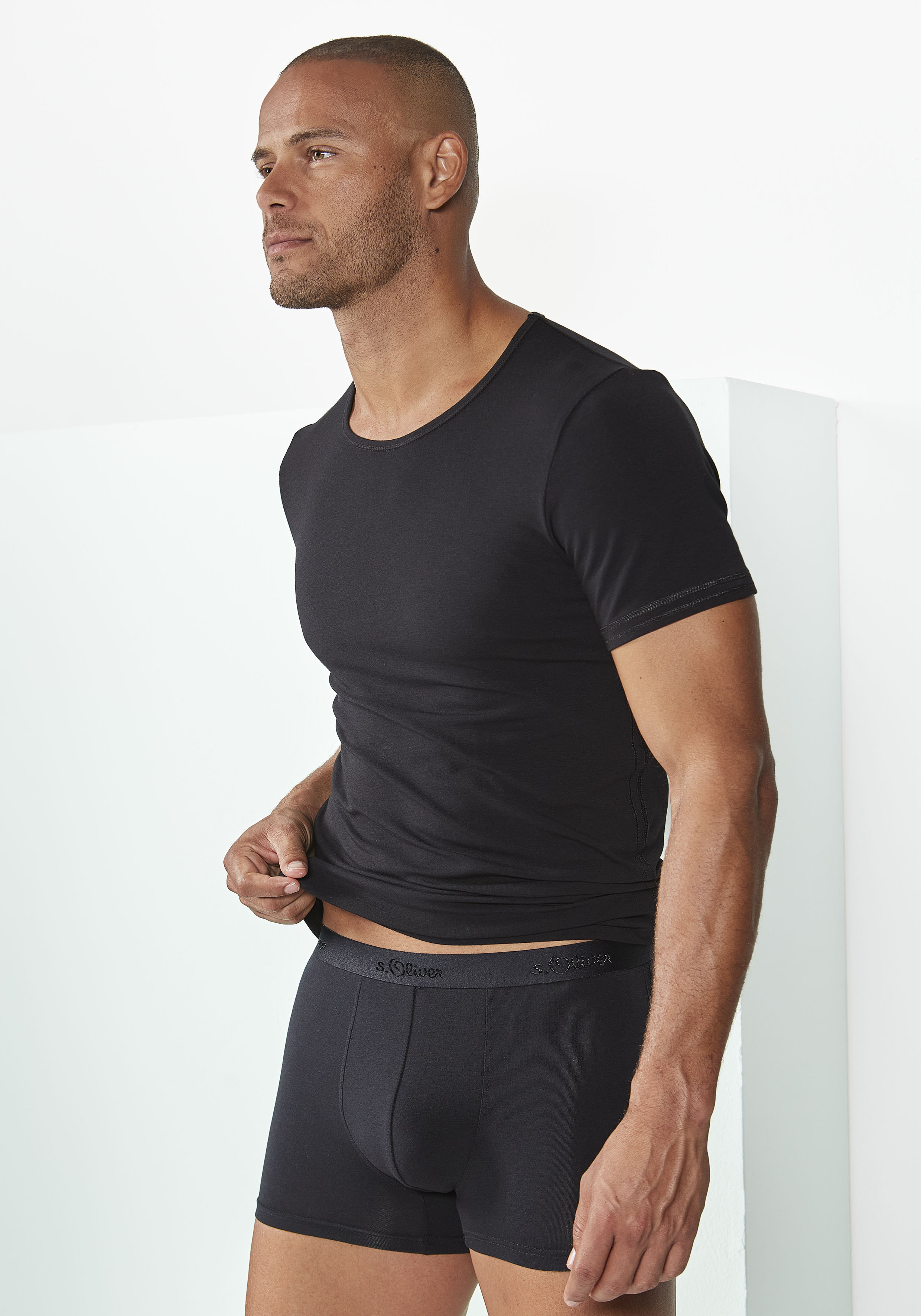 Thumbnail - s.Oliver Unterziehshirt 1 Stk. tlg., aus weichem Modal