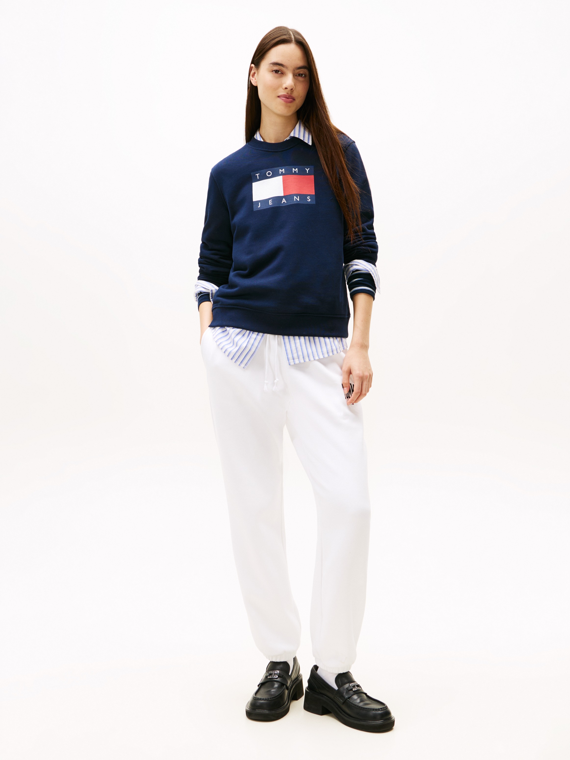 Thumbnail - Tommy Jeans Sweatshirt "TJW REG TJ FLAG CREW"