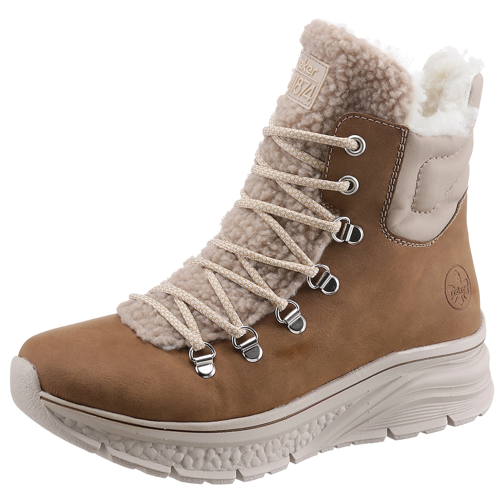 Rieker Winterboots, mit kuscheligem Warmfutter