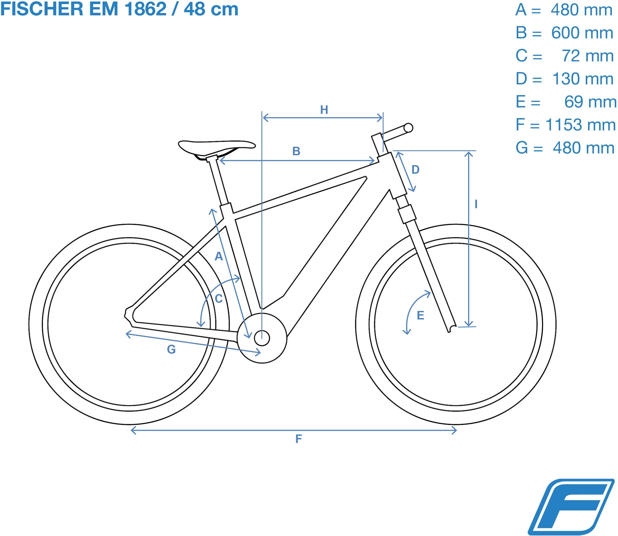FISCHER Fahrrad E-Bike »MONTIS EM 1862 557«, 10 Gang, Pedelec, Elektrofahrrad für Damen u. Herren, MTB, Mountainbike