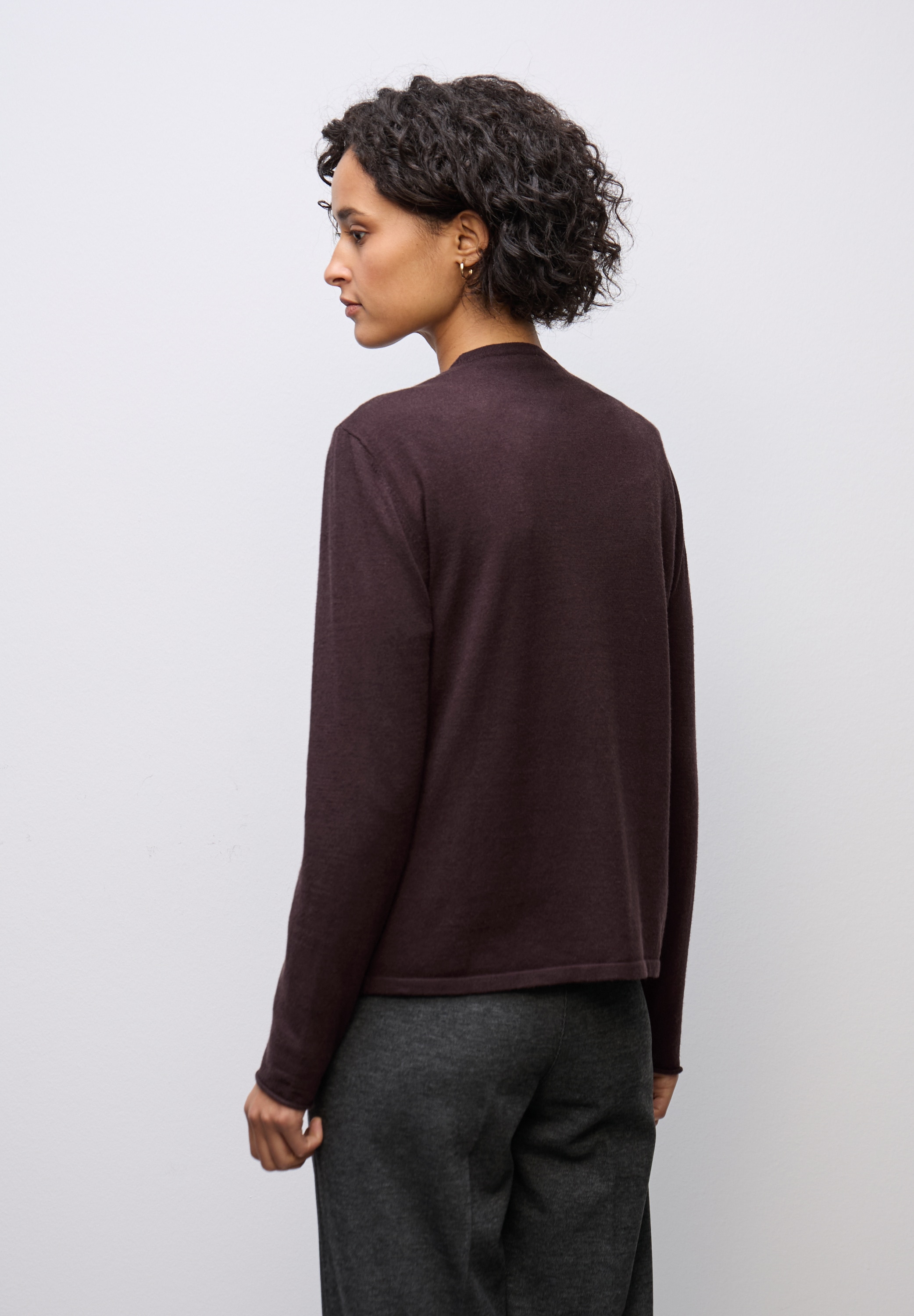 STREET ONE Strickjacke aus softem Materialmix