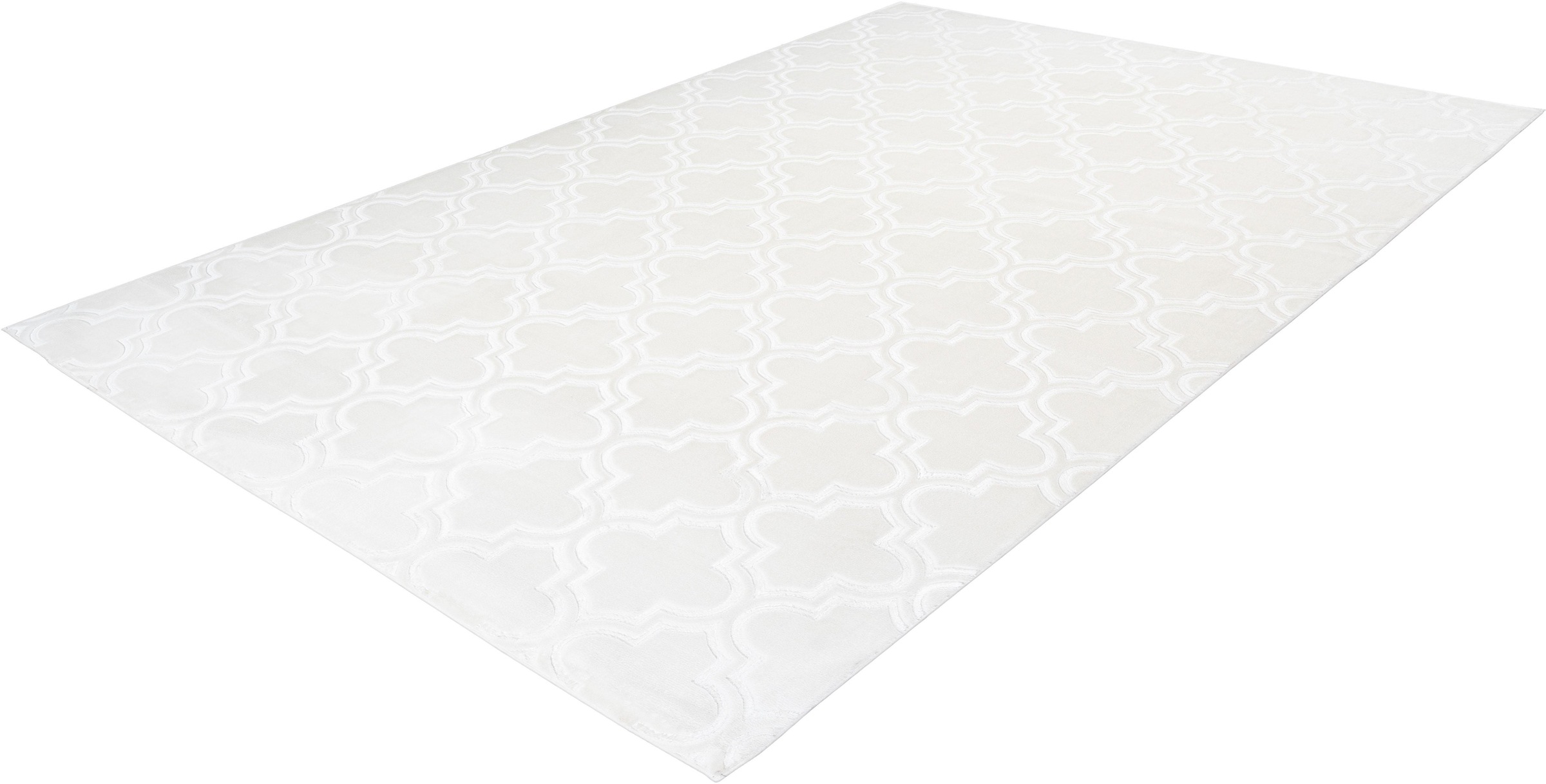 my home Teppich »Triana«, rechteckig, 7 mm Höhe, 3D-Design, geometrisches & modernes Design, Kurzflor, kuschelig