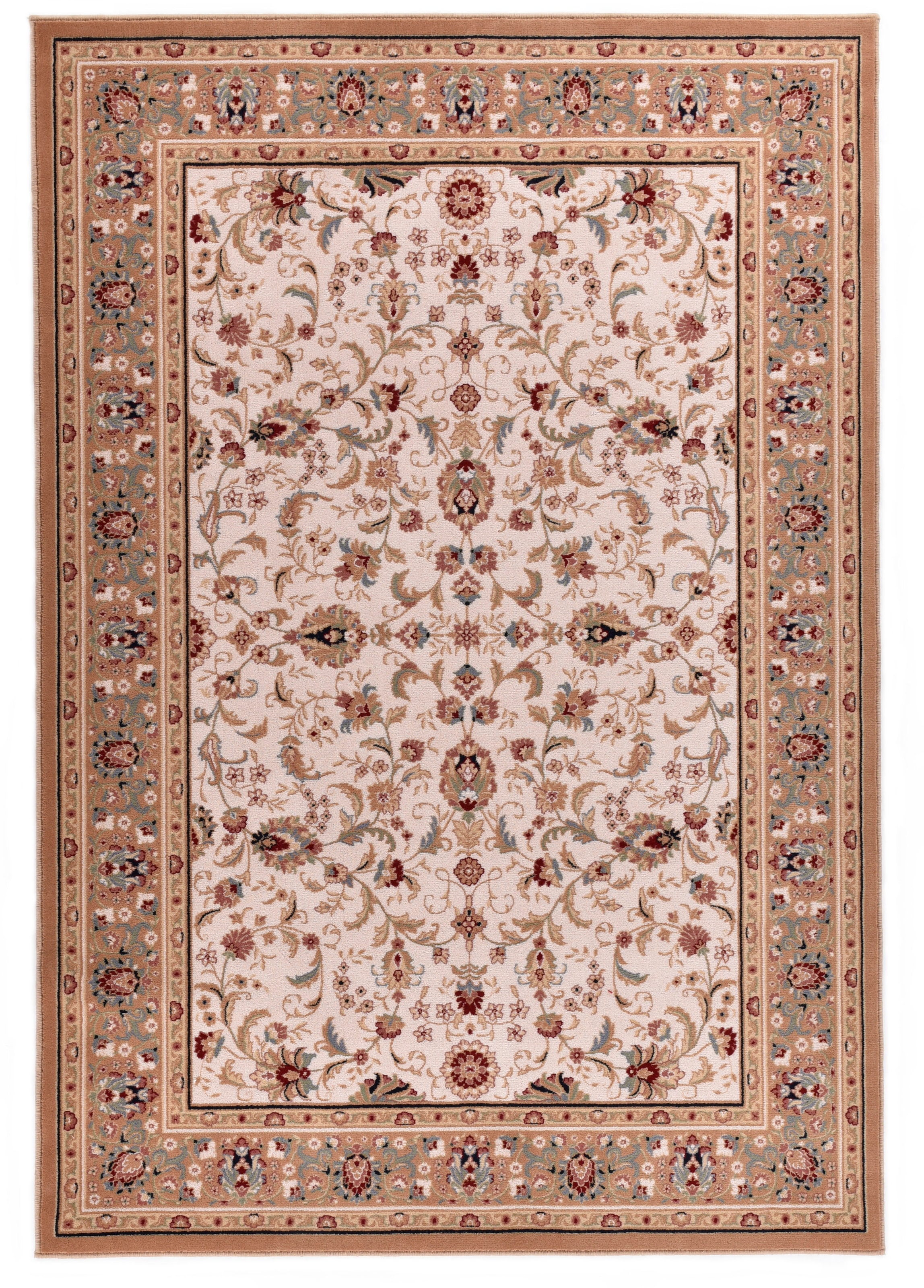 my home Wollteppich »Oriental D2«, rechteckig, 10 mm Höhe, reine Wolle, Orient-Optik, Wohnzimmer