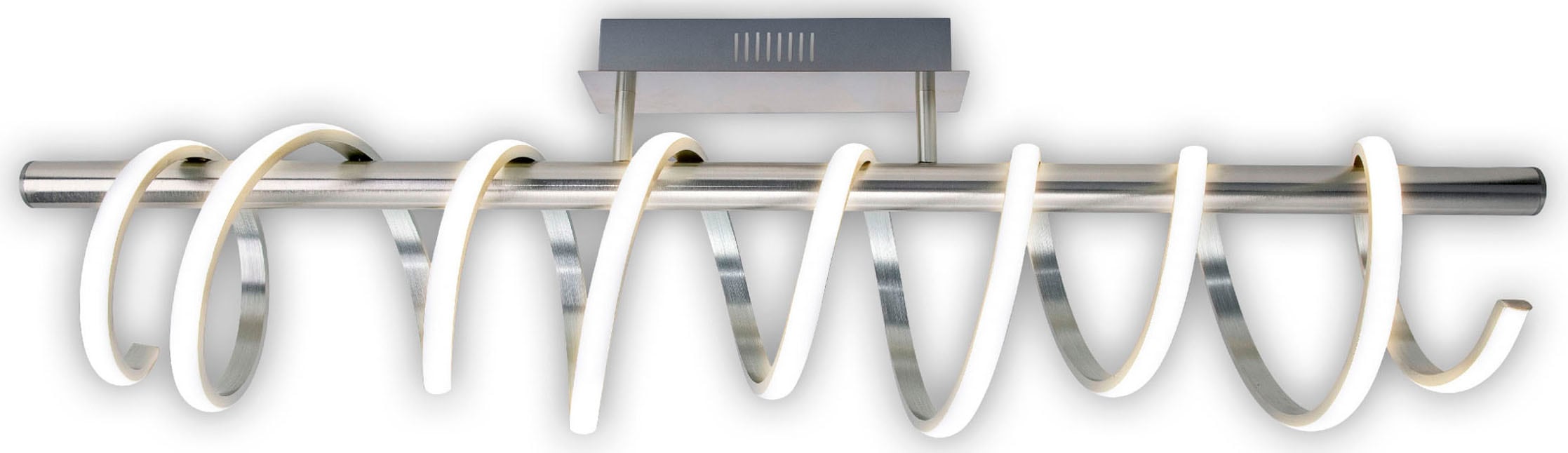näve LED Deckenleuchte »Belleza«, 1 flammig, Leuchtmittel LED-Modul | LED fest integriert, Deckenlampe warmweiß, L: 100cm, 35W, 3-Stufen dimmbar, IP20