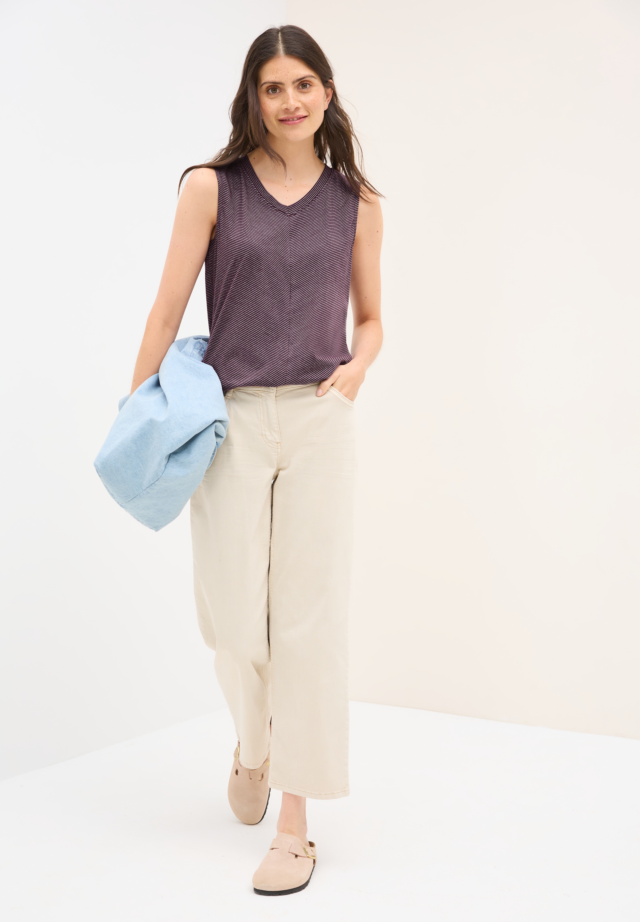 Cecil Tanktop aus reiner Baumwolle