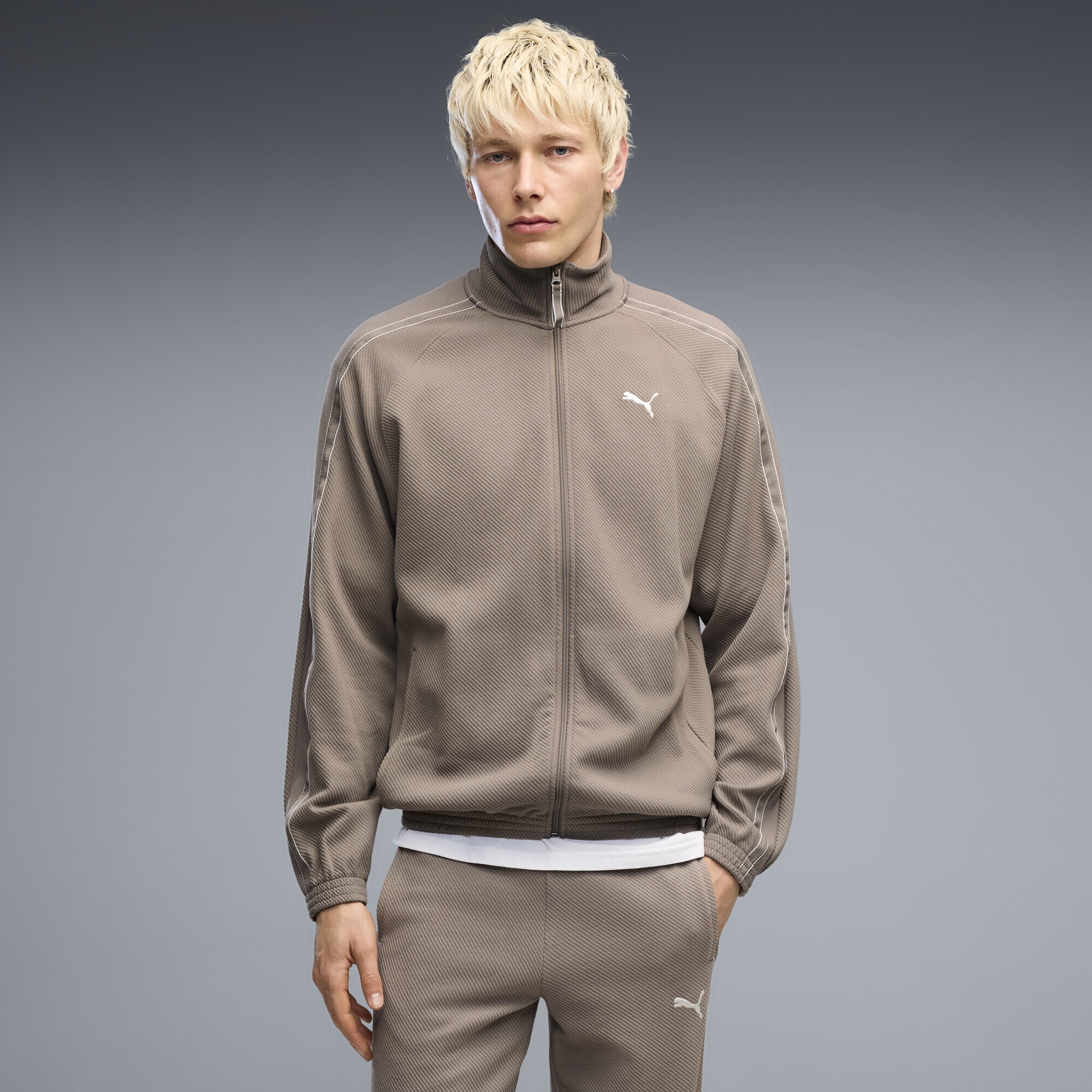 PUMA Trainingsjacke »PUMA Class Relaxed Trainingsjacke mit Reißverschluss Herren«