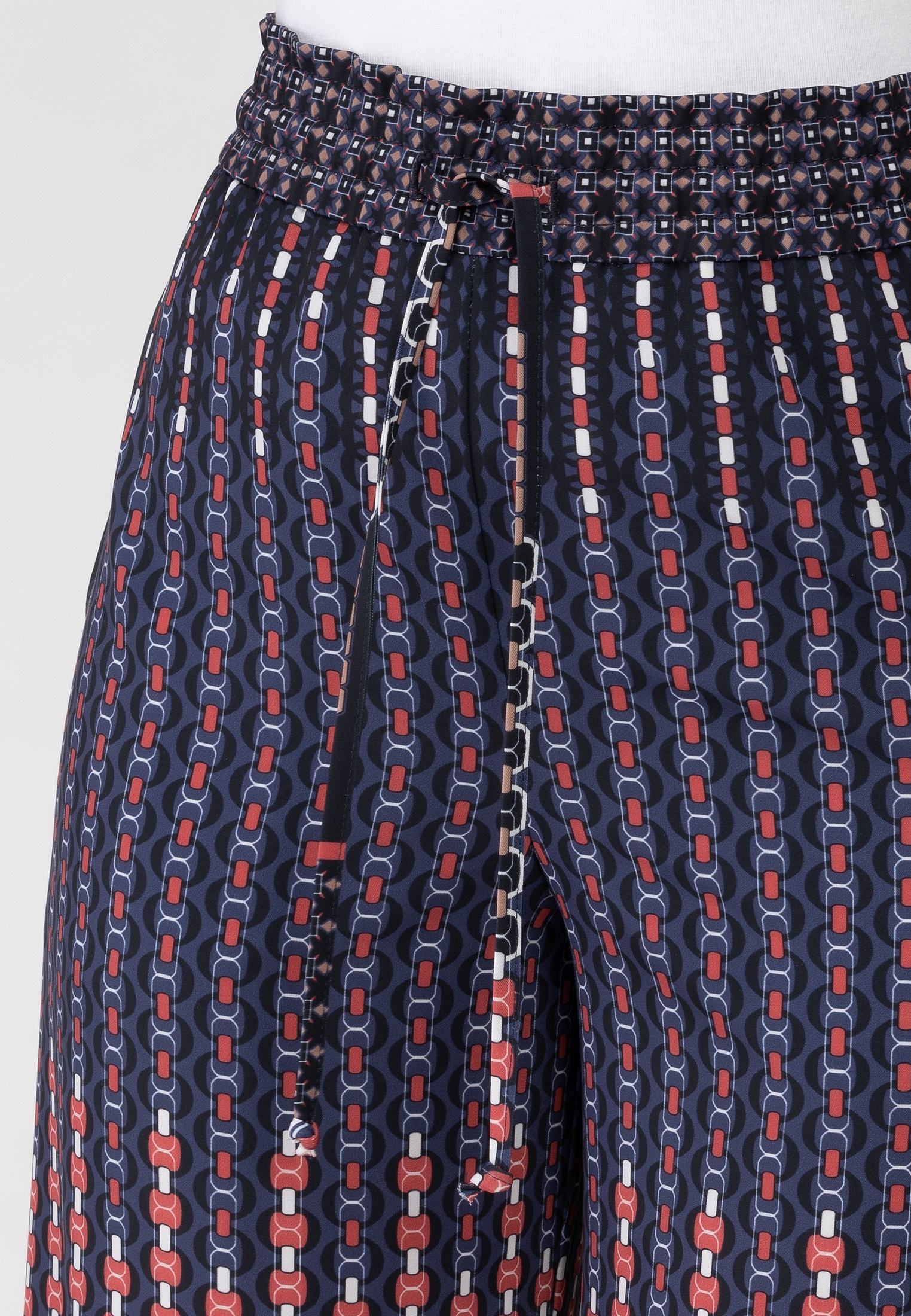 Recover Pants Stoffhose »Sommerhose«, Mit bunt