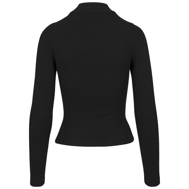 URBAN CLASSICS T-Shirt »Damen Ladies Turtleneck Longsleeve«, (1 tlg.)  online kaufen | BAUR
