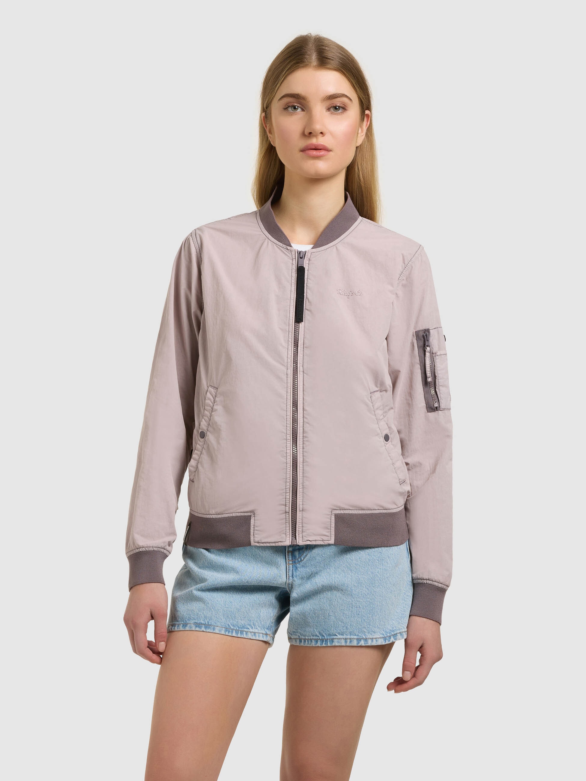 khujo Bomberjacke »DENZ« ohne Kapuze