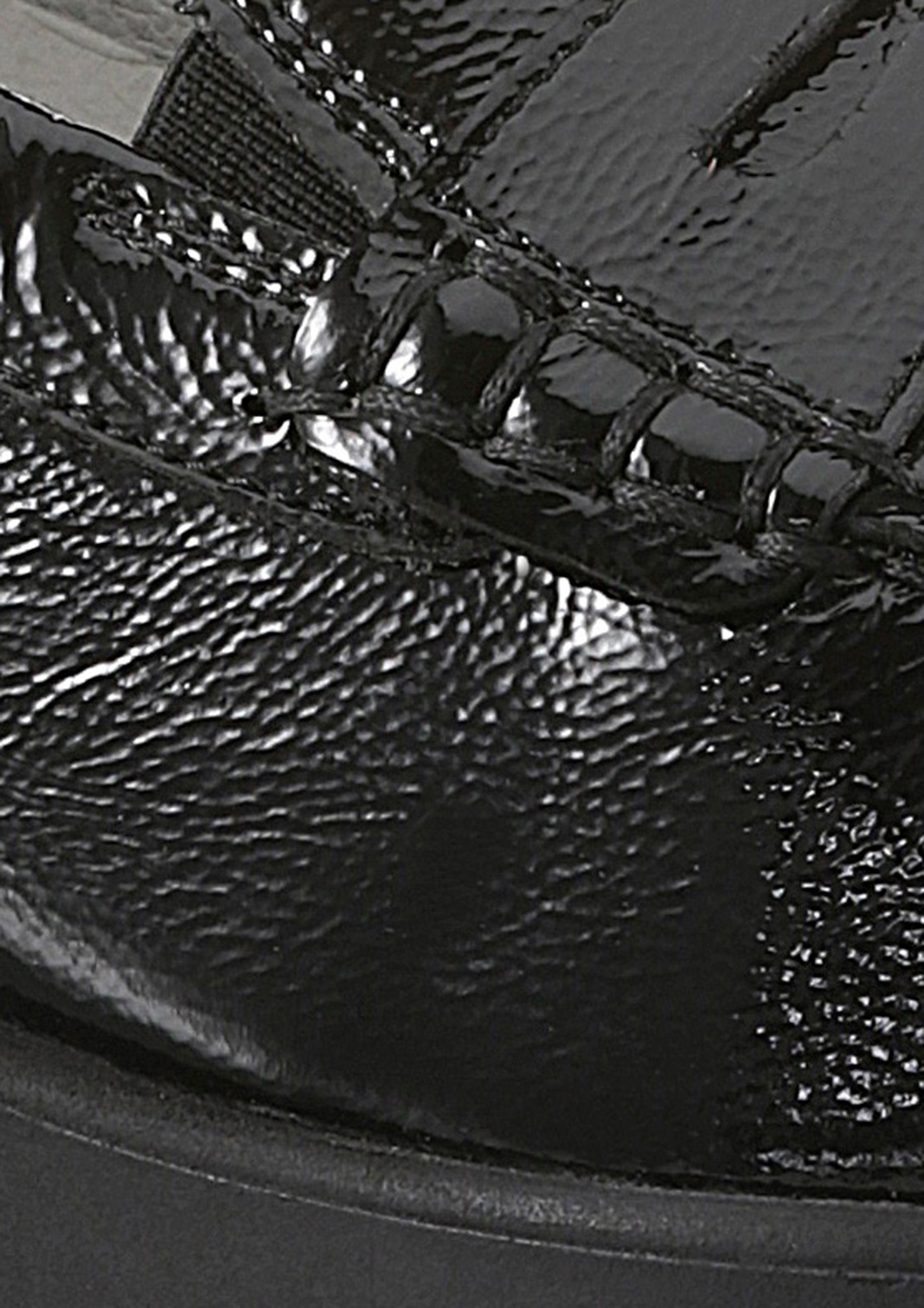 Waldläufer Mokassin "HEGLI" Slipper, Bequemschuh aus Lackleder, in komforta günstig online kaufen