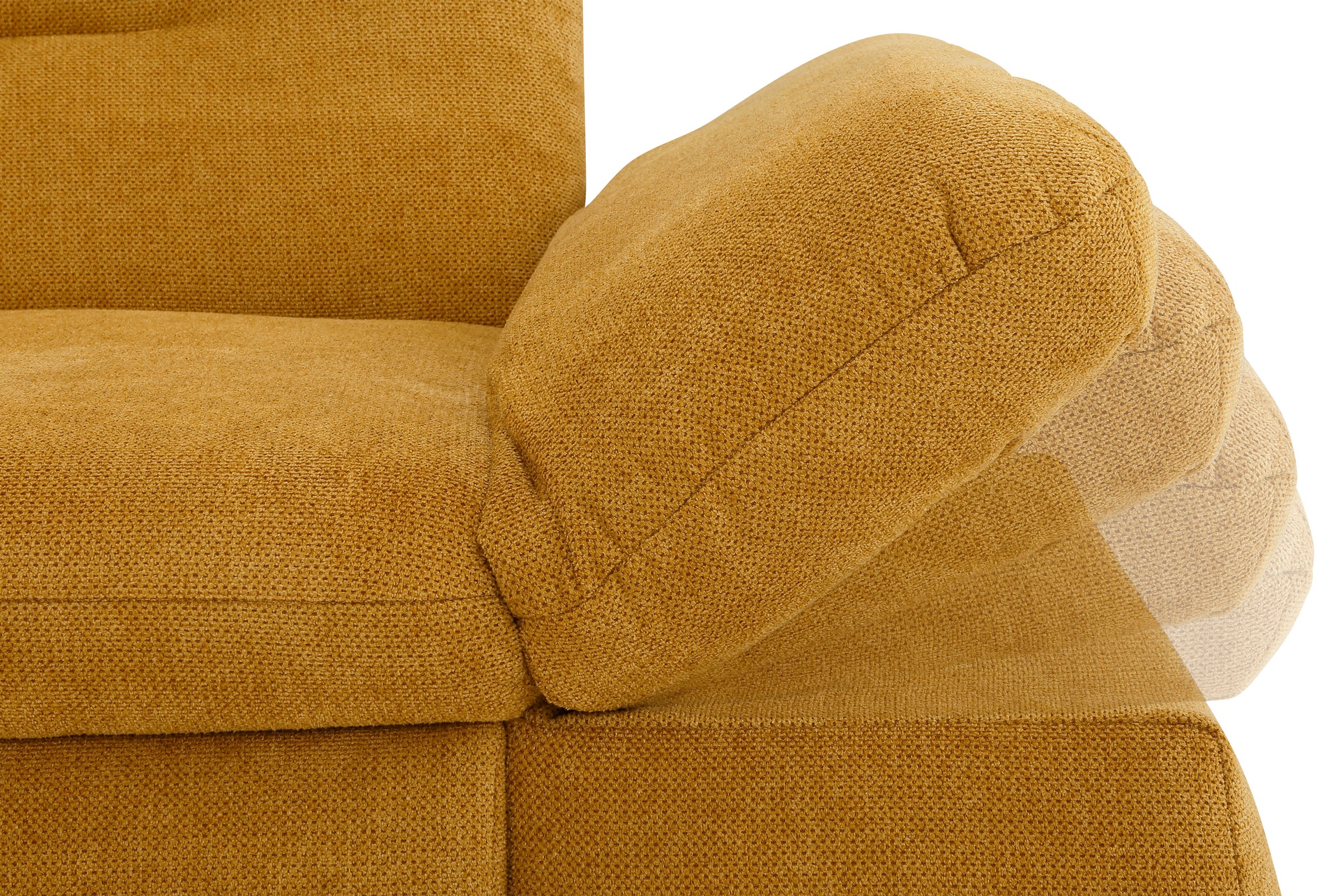 INOSIGN Ecksofa »Avesa L-Form«, Wahlweise mit Armteilvertsellung und Bettfunktion, B/T/H: 300/172/80cm