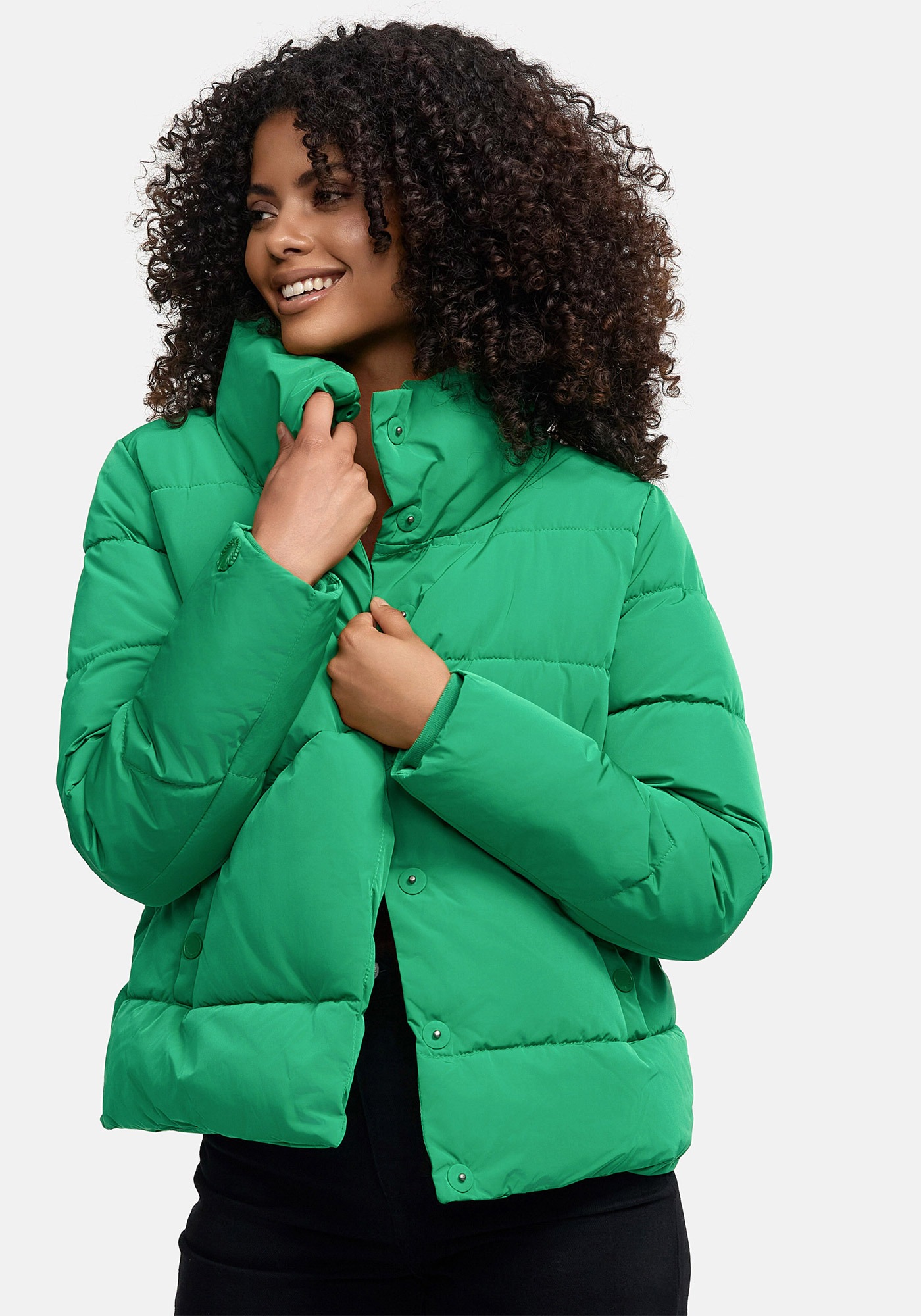 Marikoo Winterjacke »Jalliaa« mit schönem Steppdesign