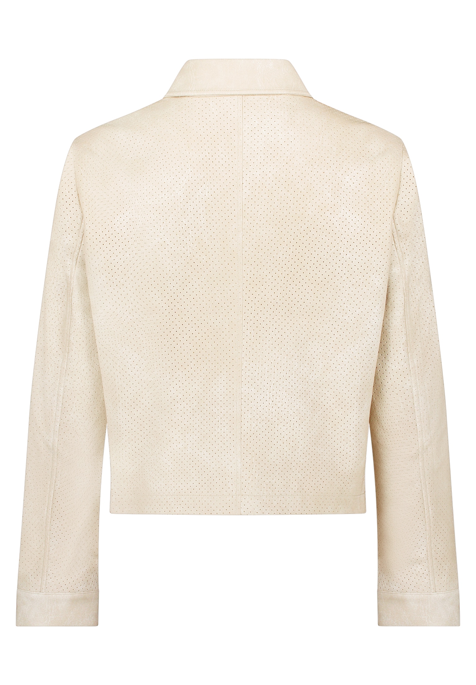 Amber & June Lederjacke »Damen mit Kragen«