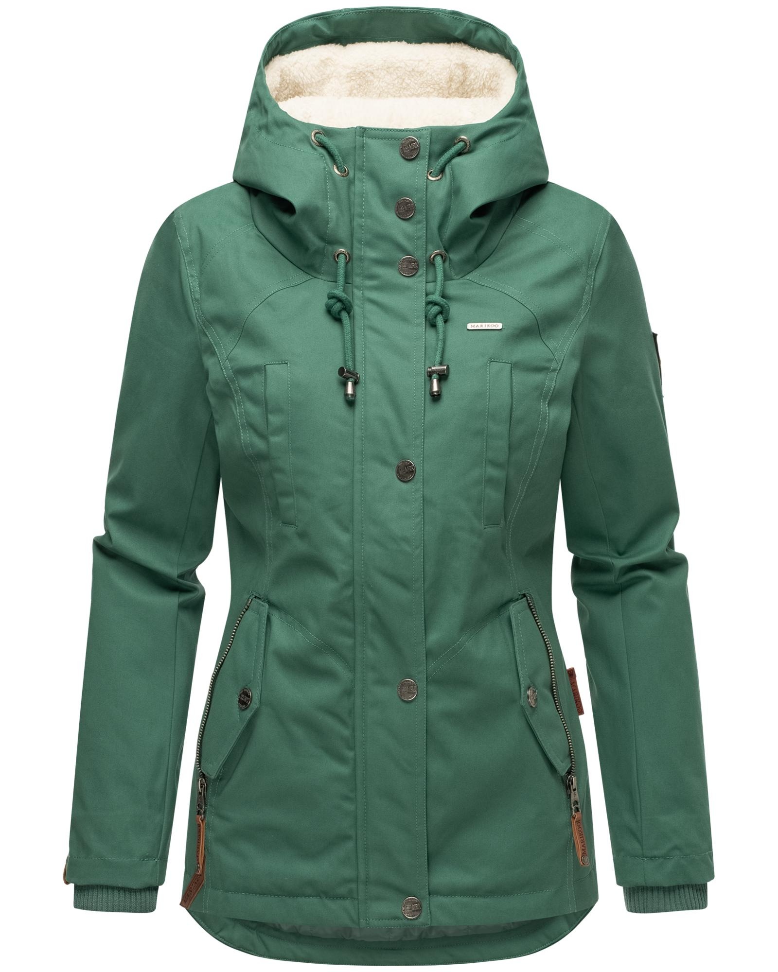 Marikoo Winterjacke "Bikoo" mit Kapuze sportliche Damen Outdoor Baumwolljacke mit Kapuze