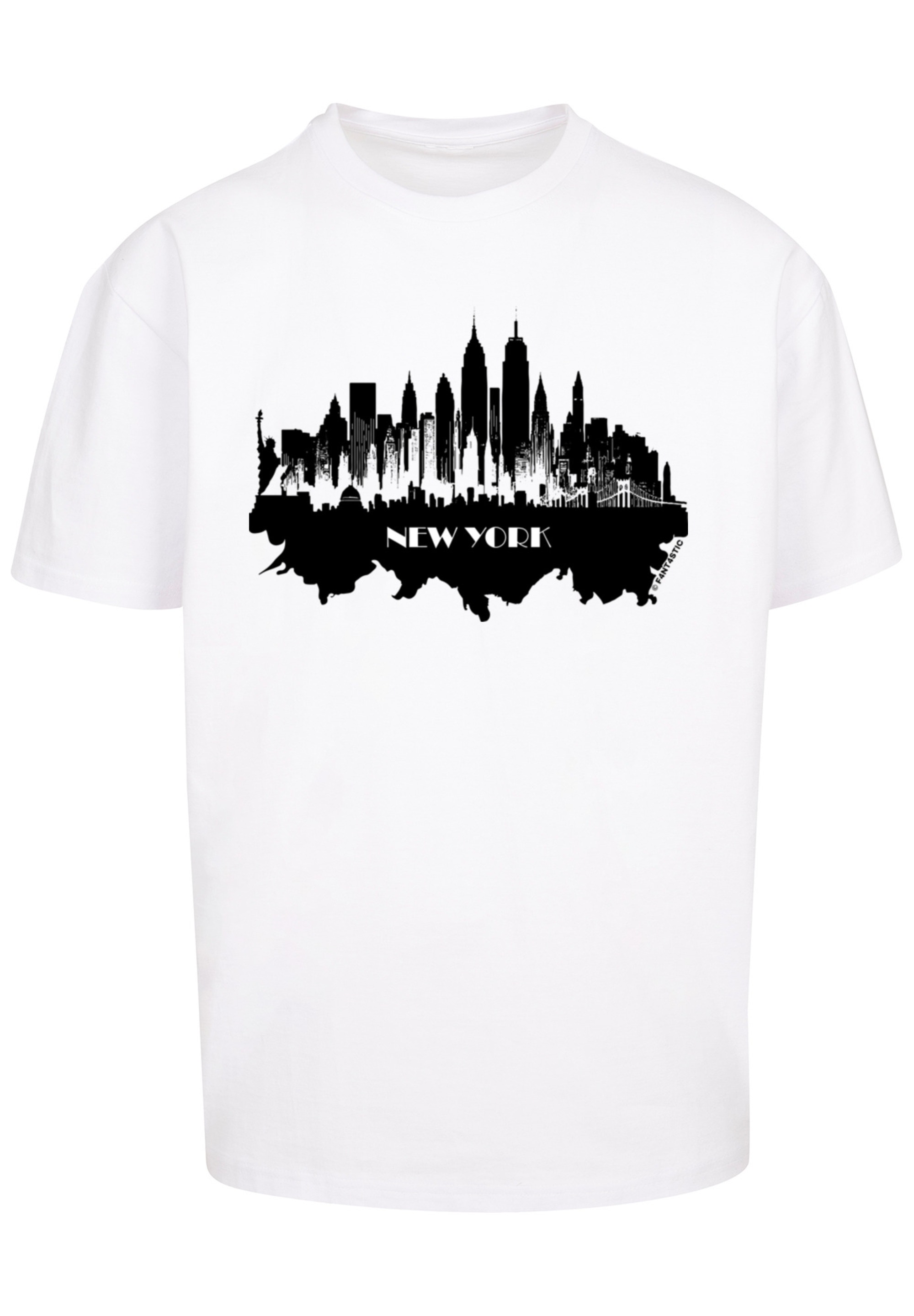 F4NT4STIC T-Shirt »Cities Collection - New York skyline«, Print