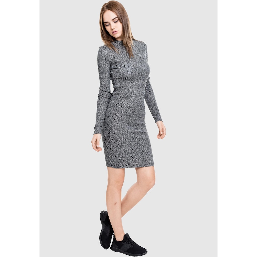 URBAN CLASSICS Shirtkleid »Urban Classics Damen Ladies Rib Dress«, (1 tlg.)