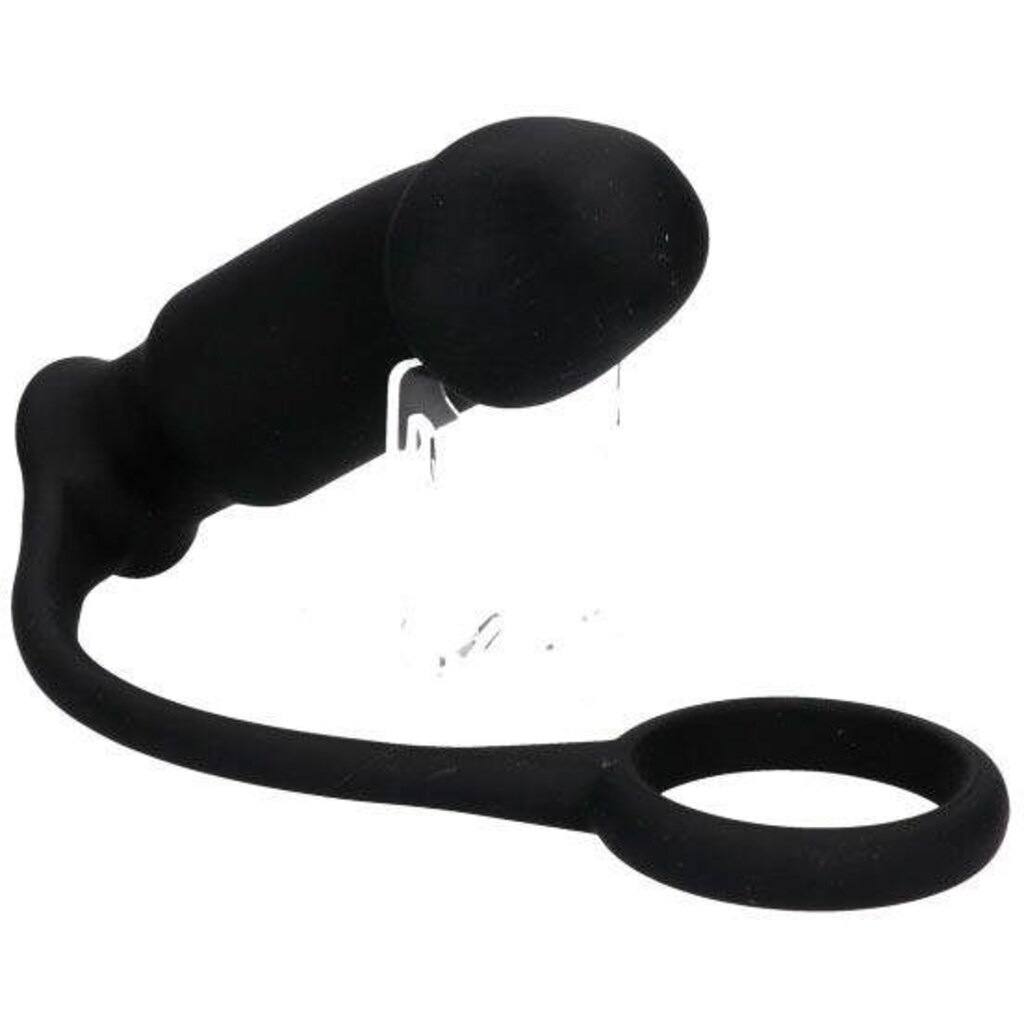 BLACK VELVETS Analvibrator »BV Ring + Plug«