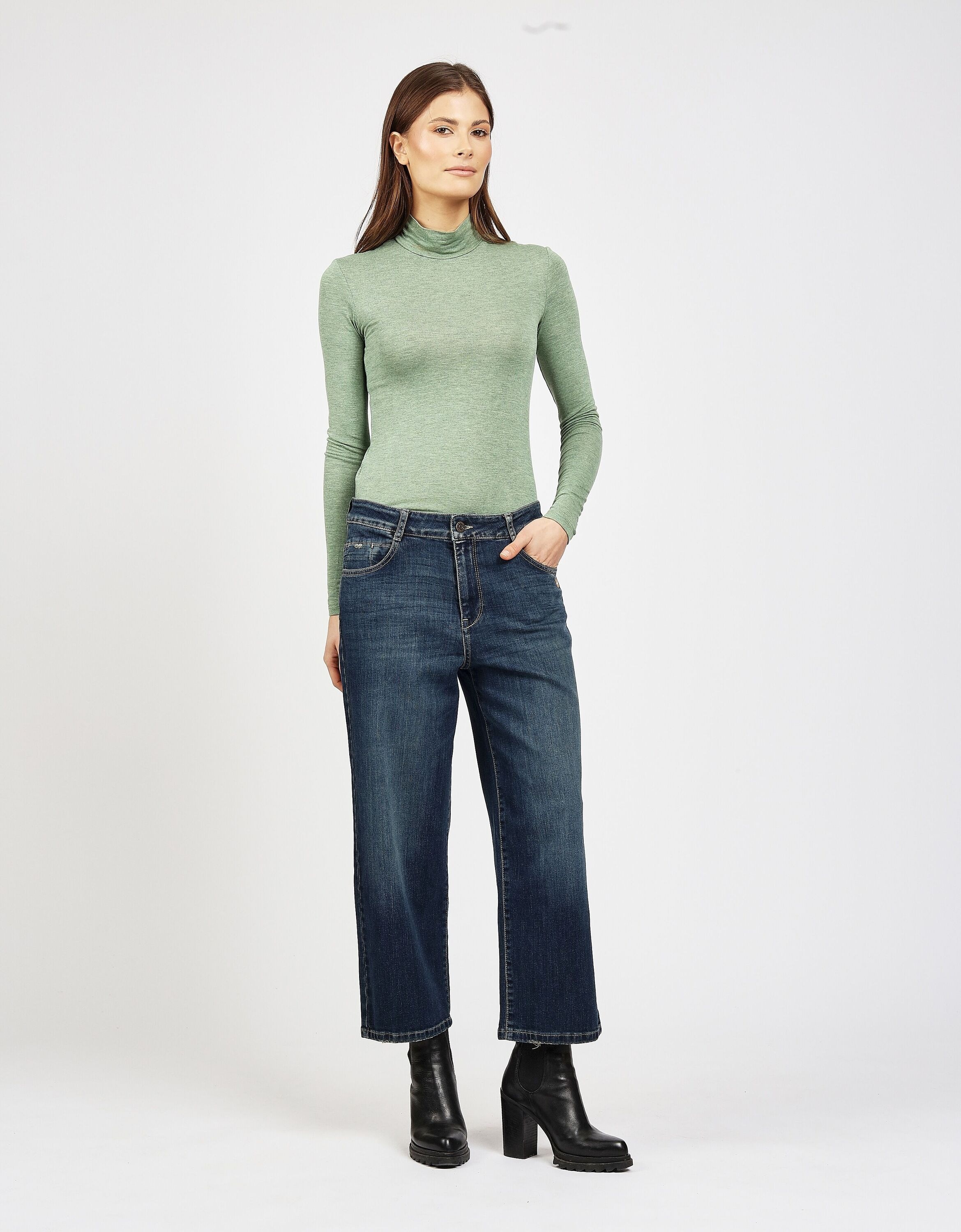 GANG Caprijeans »94CAROL CULOTTE« im 5-Pocket-Style