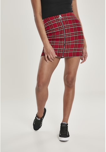 URBAN CLASSICS Sommerrock »Damen Ladies Short Checker...