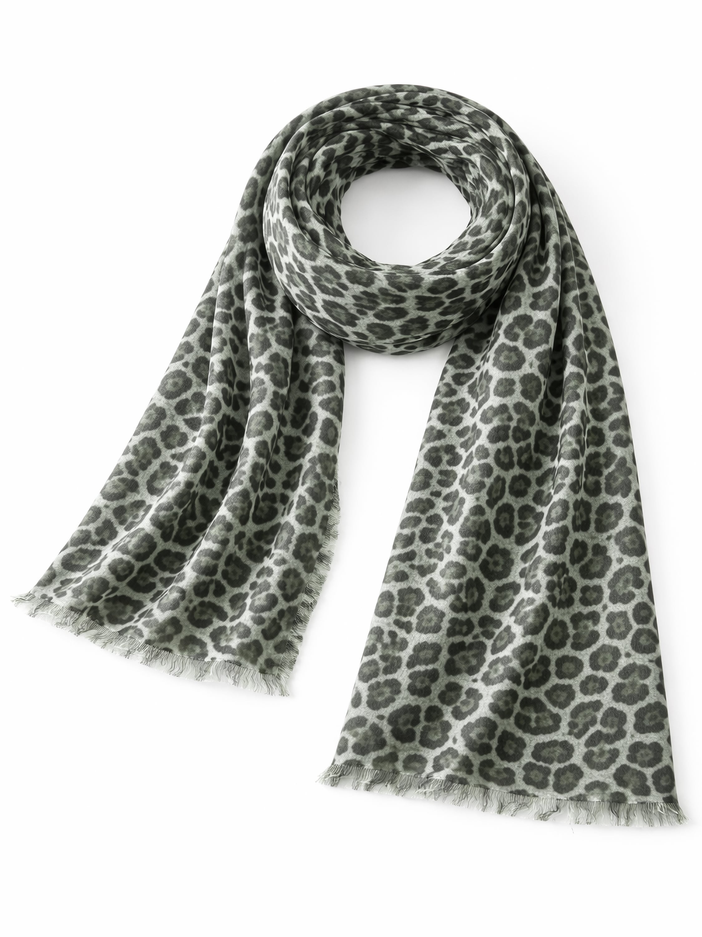 COLLEZIONE ALESSANDRO "Leo Print" 1 Stk. Made in Italy, super-weiches Viskose