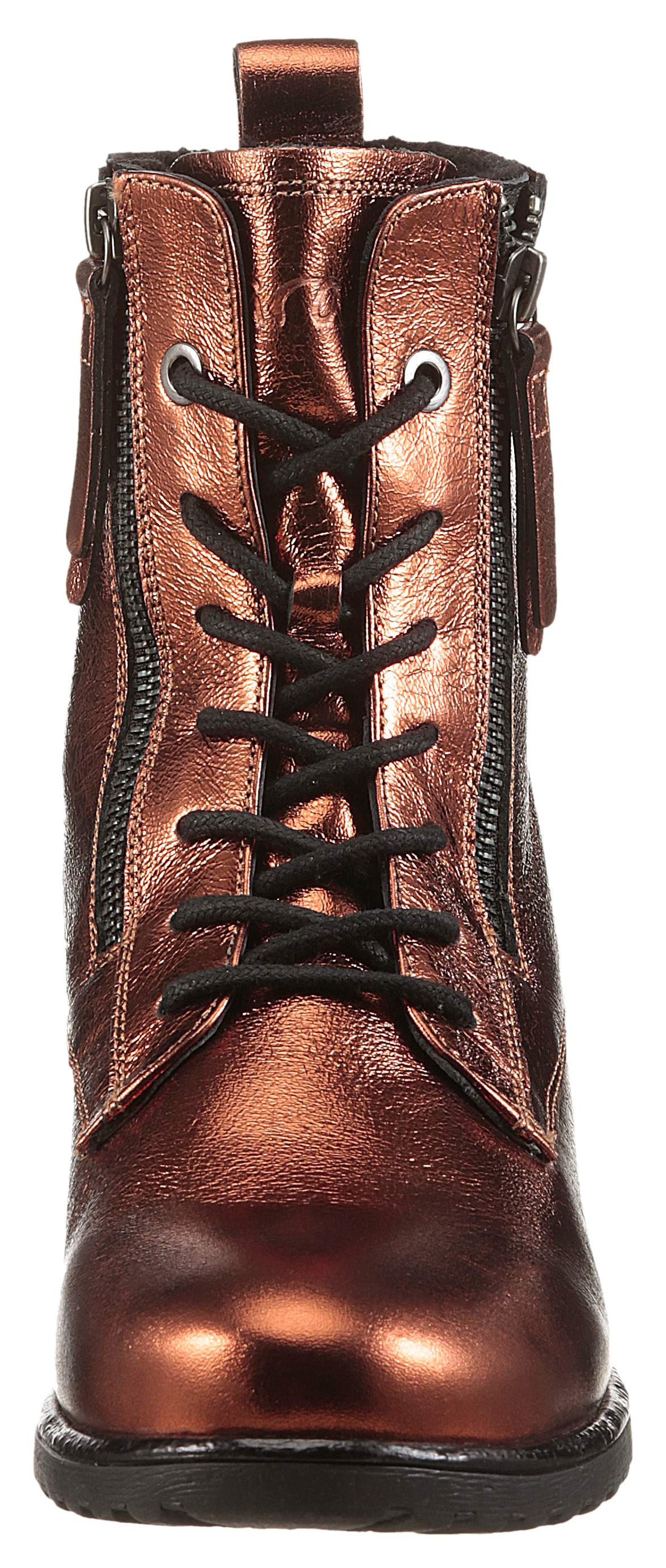 Ara Schnürboots »LIVERPOOL«, Kurzstiefel, Biker Boots in Bequemweite G (= weit)