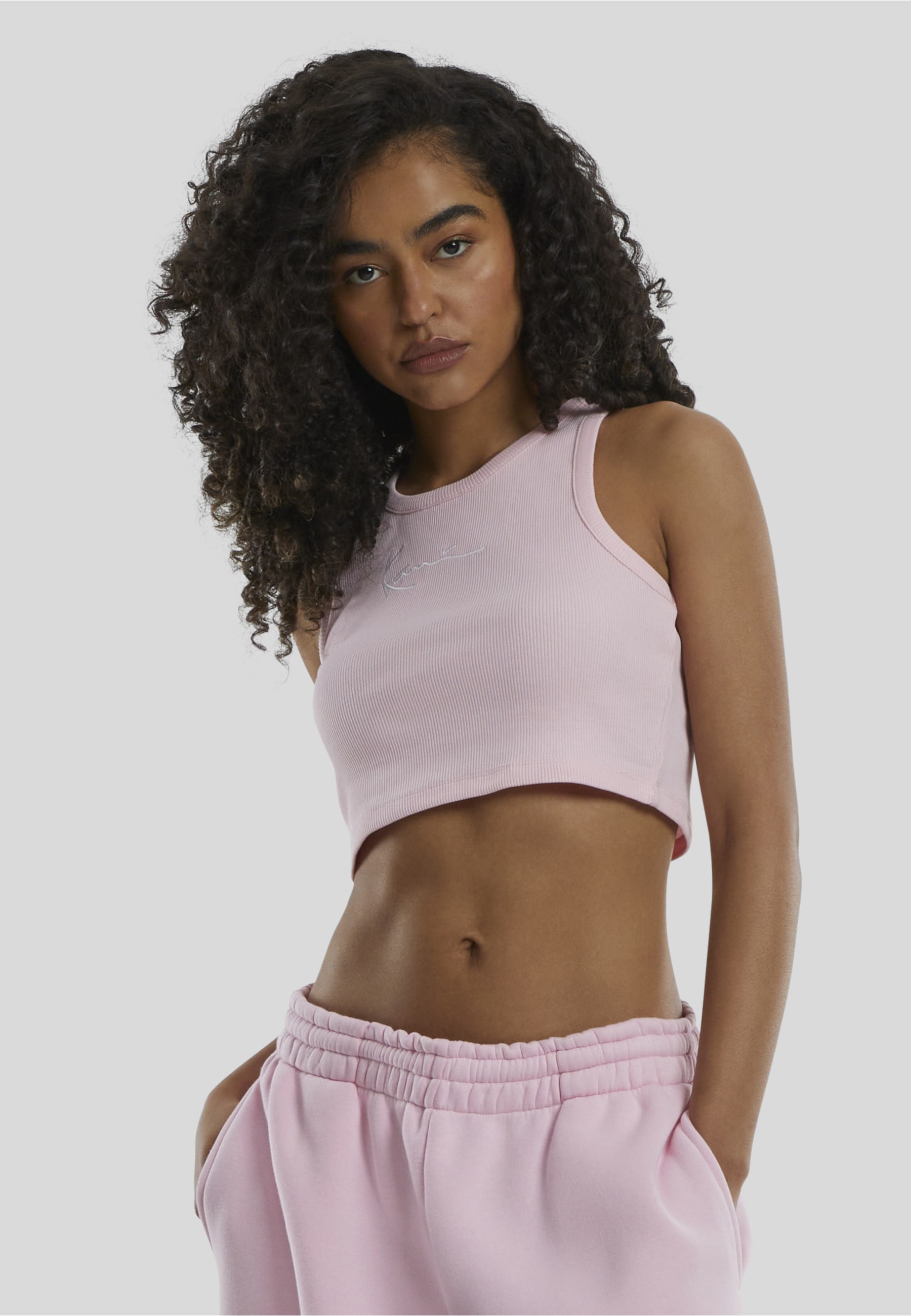 Karl Kani Tanktop »Karl Kani Small Signature Essential Racer Rib Top«