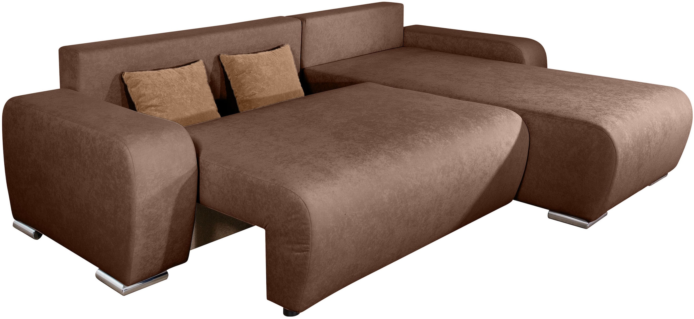 COLLECTION AB Ecksofa »Ecksofa, Schlaffunktion,Bonnelfederkern,Rückenkissen«