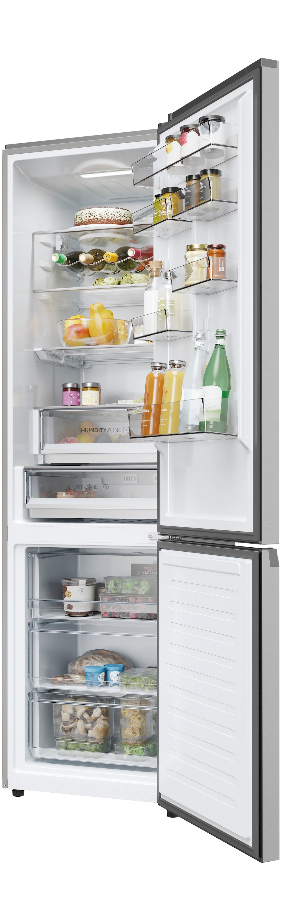 Haier Kühl-/Gefrierkombination 2D 60 Series 5 "HDPW5620BNPK" 205 cm hoch 59 günstig online kaufen