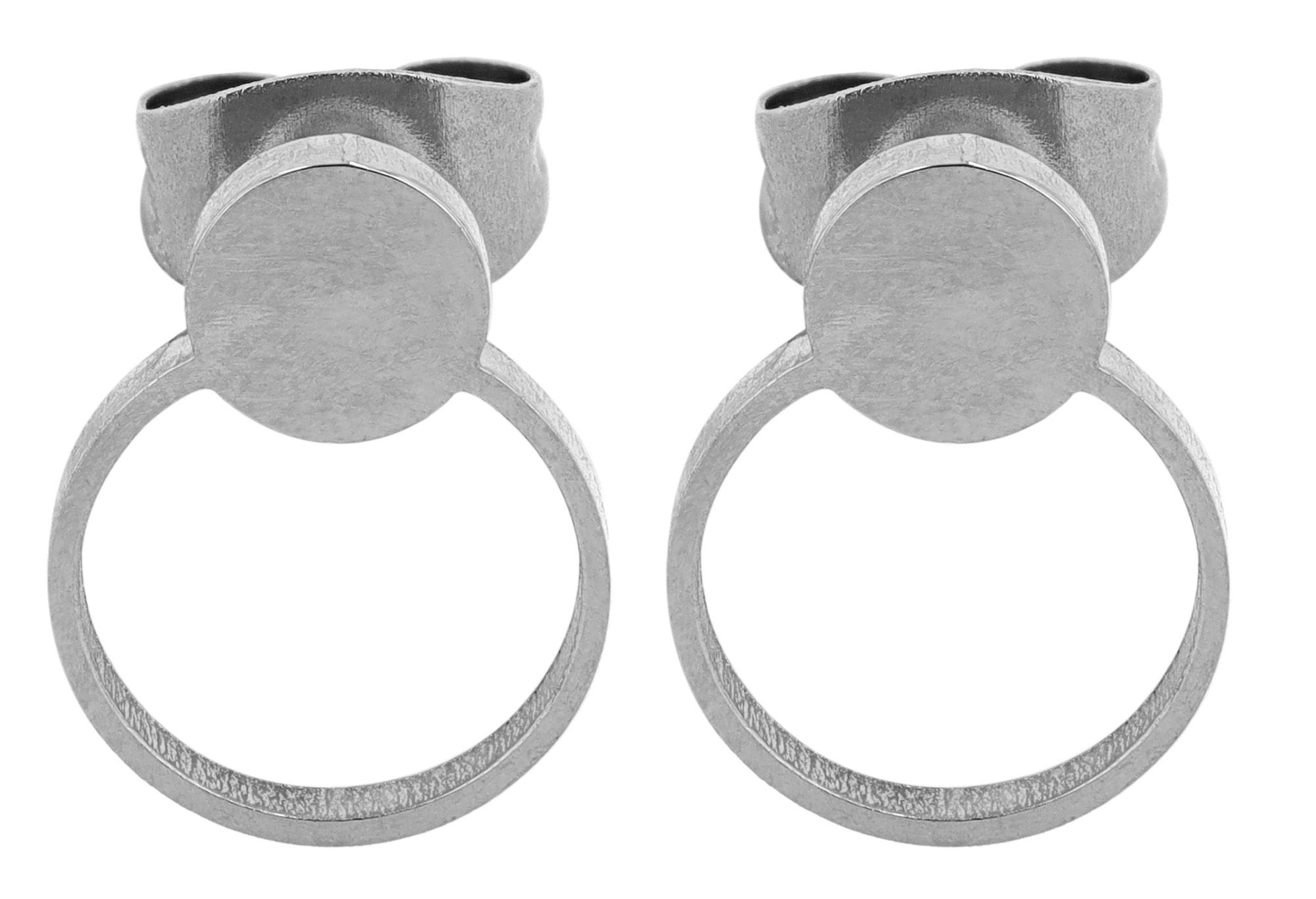 Adelia´s Paar Ohrhänger »Damen Ohrringe – Ohrstecker aus Edelstahl« Zum Verschenken an Menschen, die Ihnen am Herzen liegen