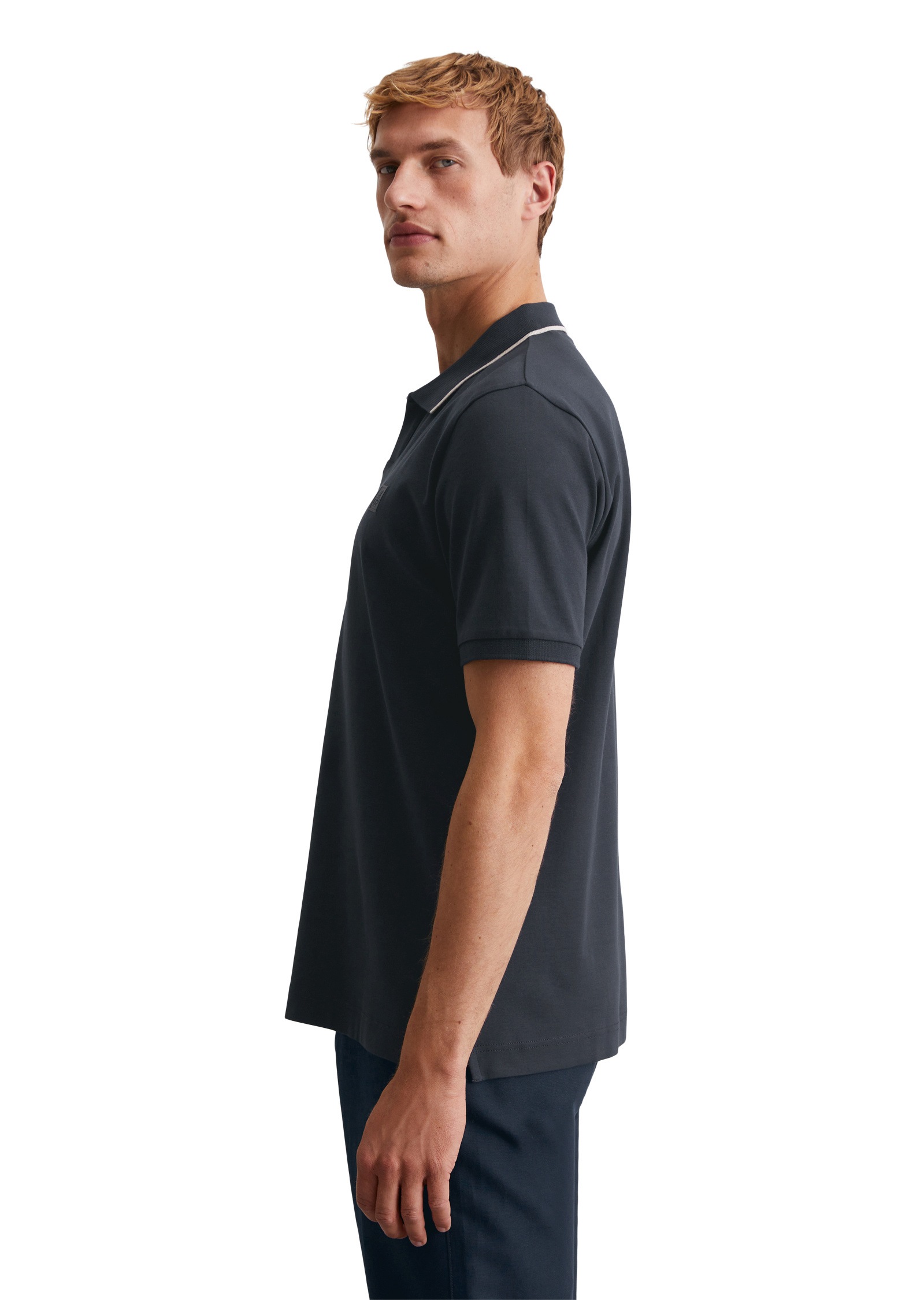 Marc OPolo Poloshirt "aus weicher Bio-Baumwolle" günstig online kaufen