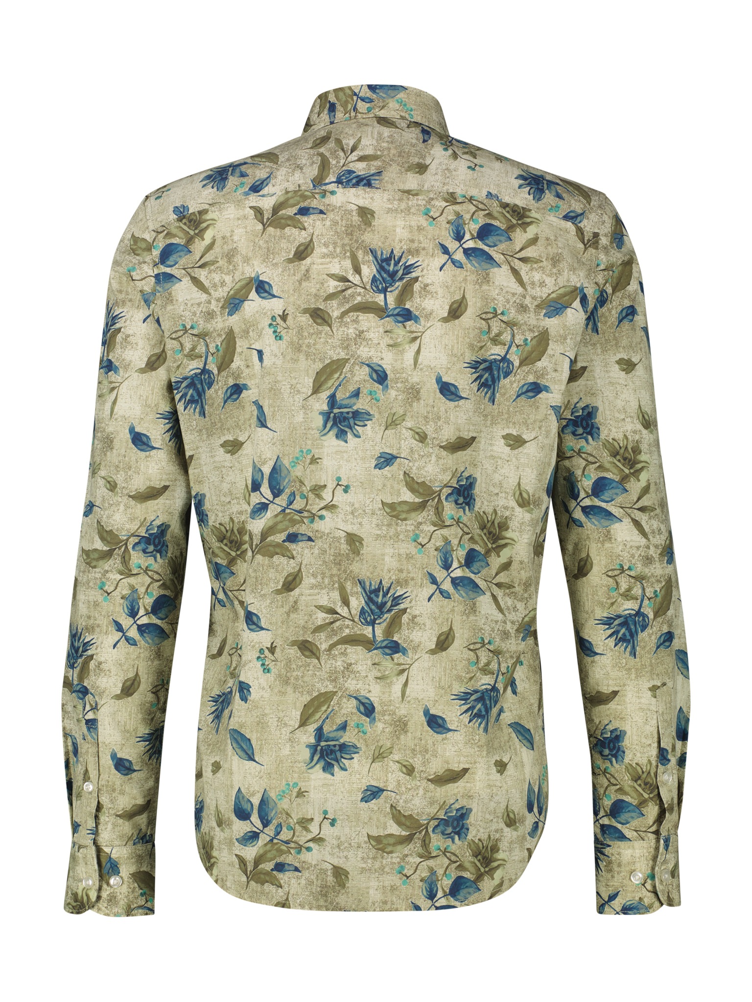 LERROS Langarmhemd, mit floralem Allover-Print