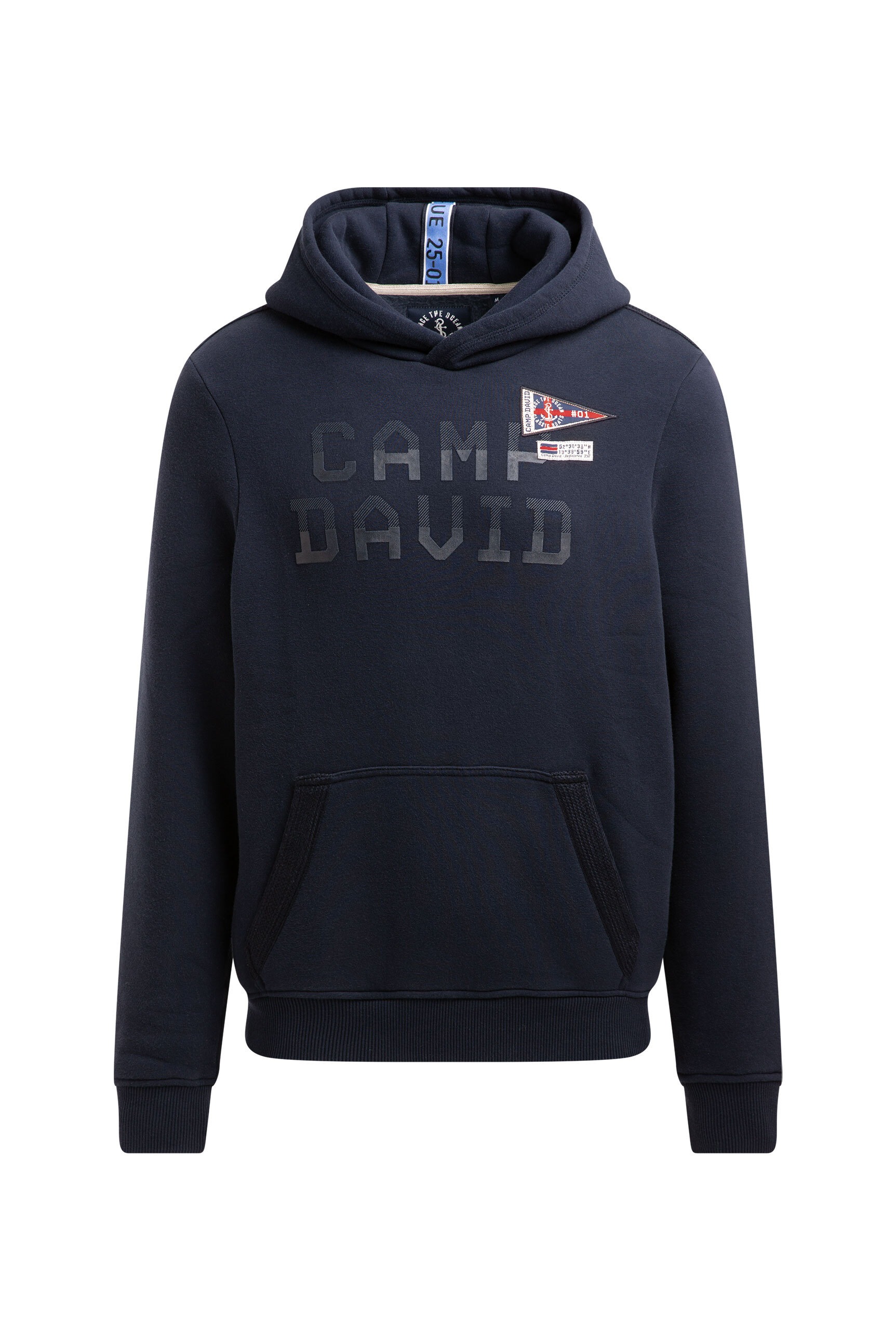 CAMP DAVID Kapuzensweatshirt , mit Rippbündchen

