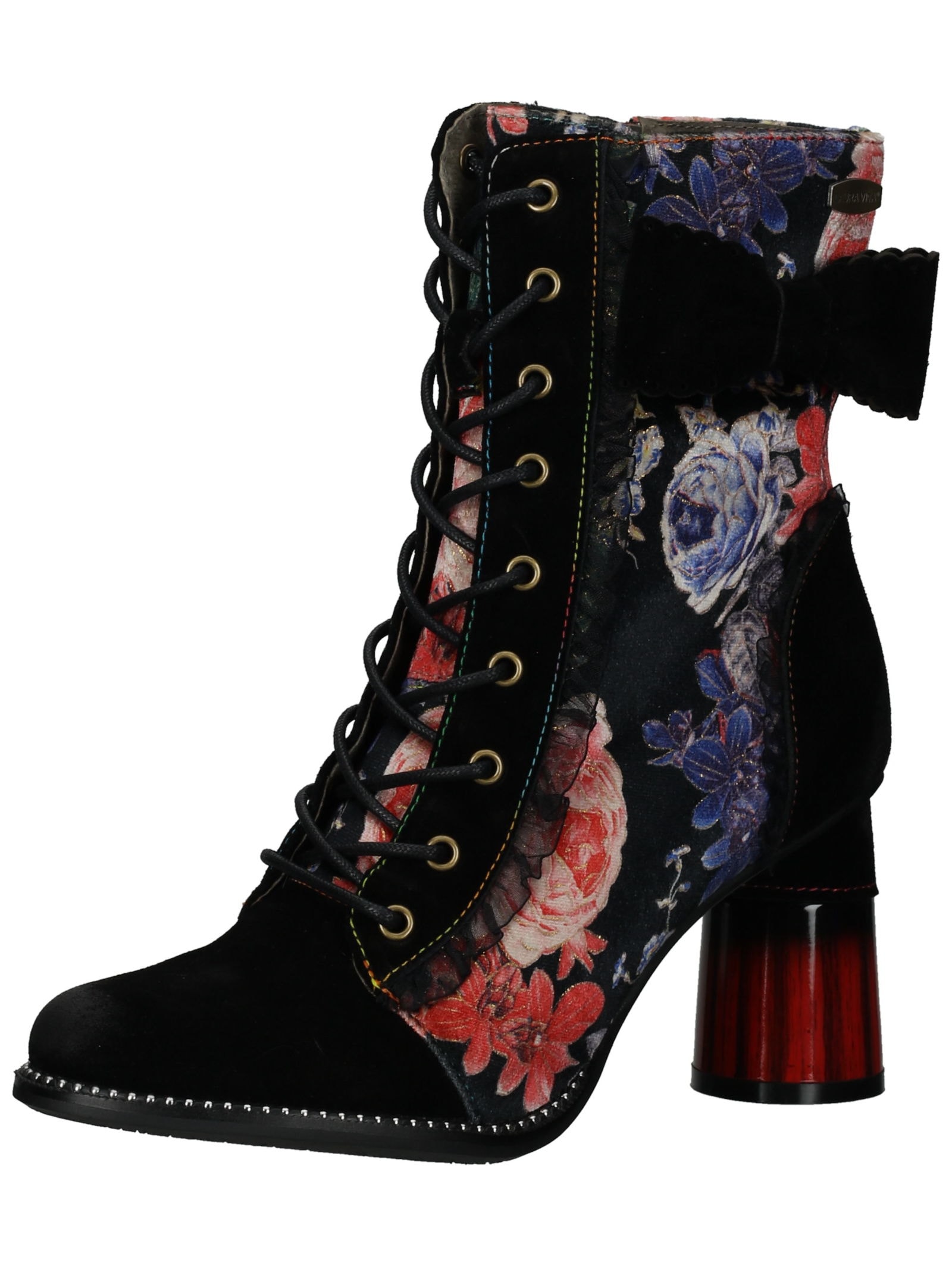LAURA VITA Schnürstiefelette "LAURA VITA Stiefelette Leder/Textil" günstig online kaufen