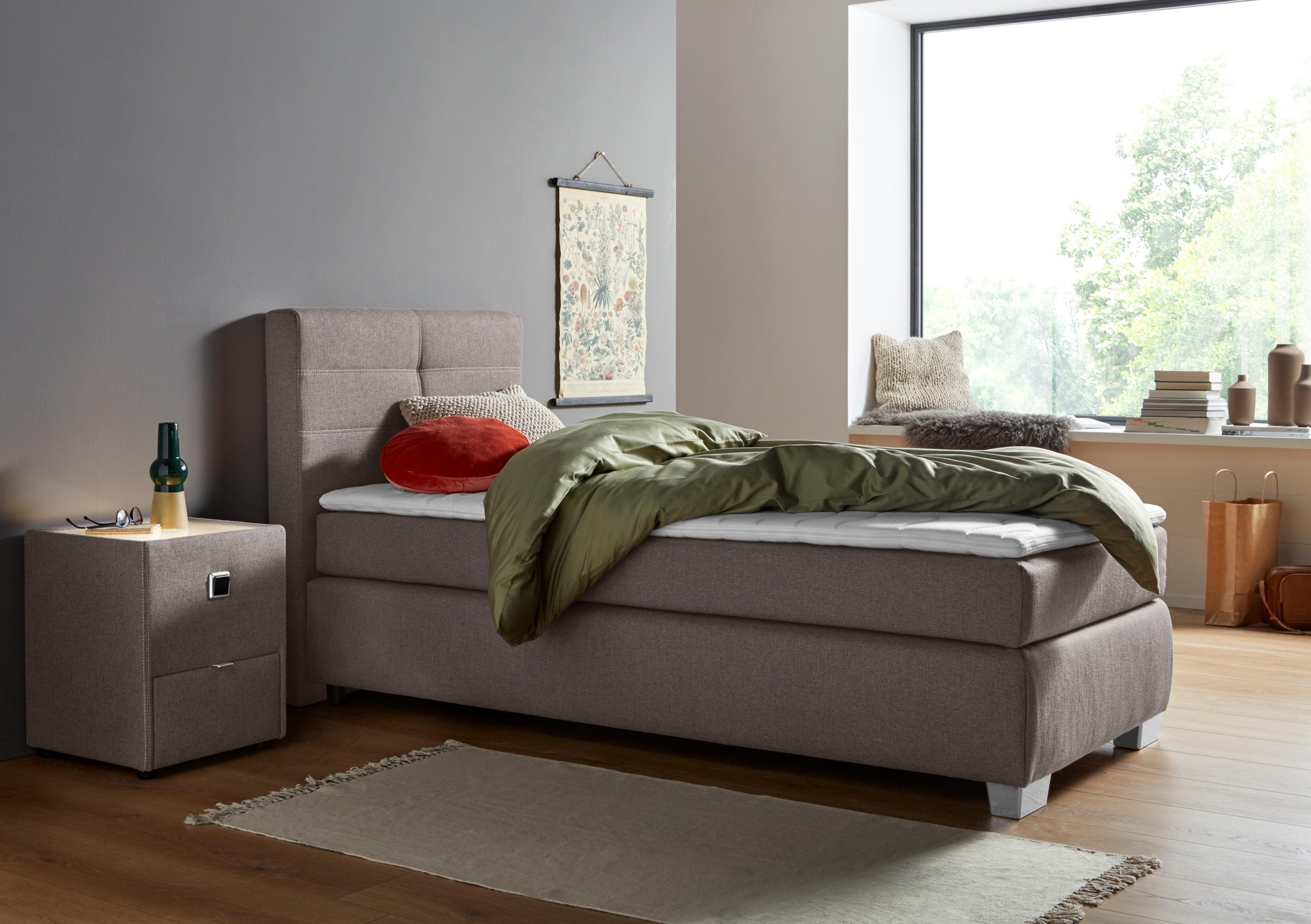 Jockenhöfer Gruppe Nachtkonsole »Lancy« mit LED-Beleuchtung