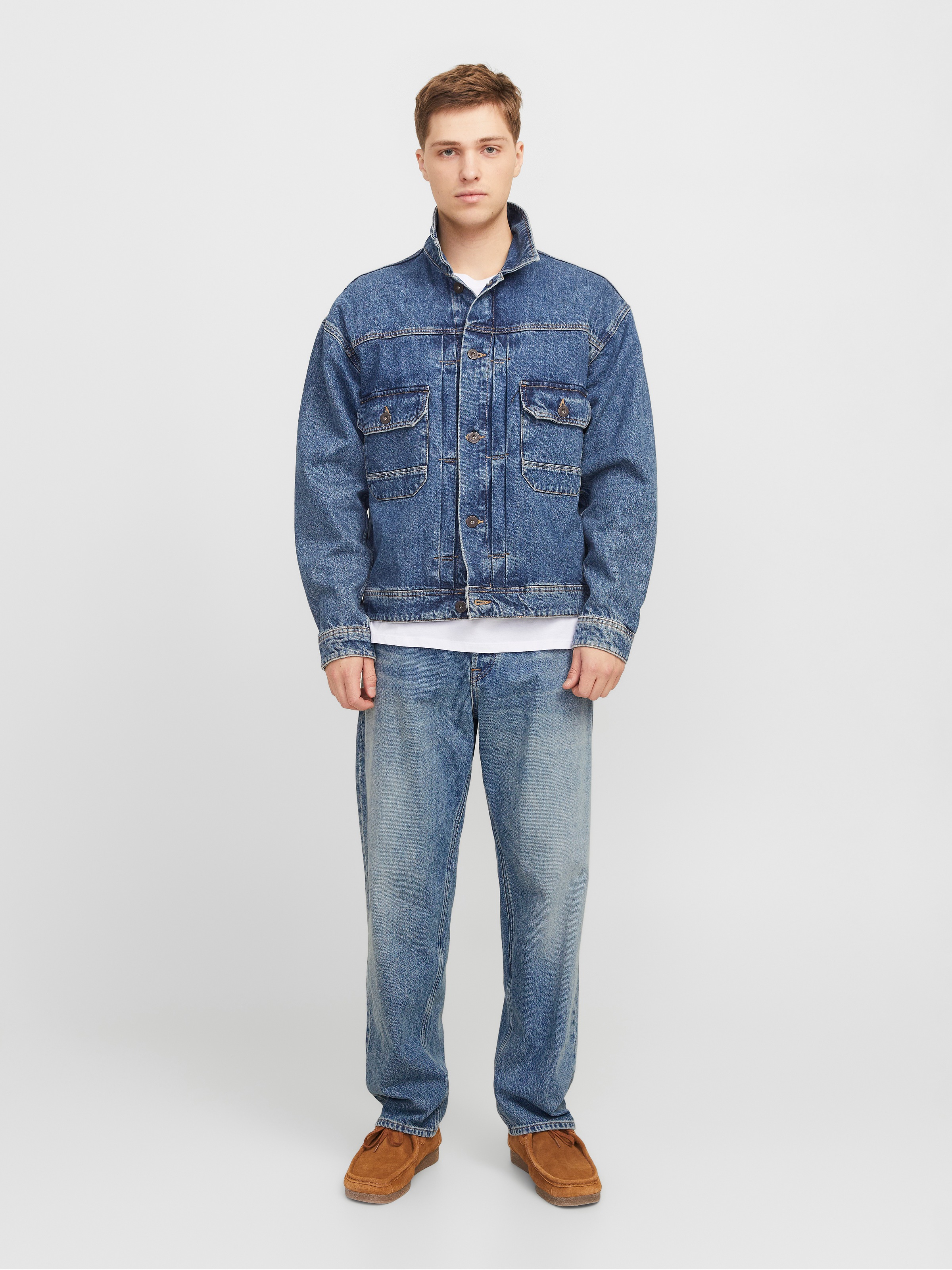 Jack & Jones Loose-fit-Jeans »JJIEDDIE JJORIGINAL MF 710«