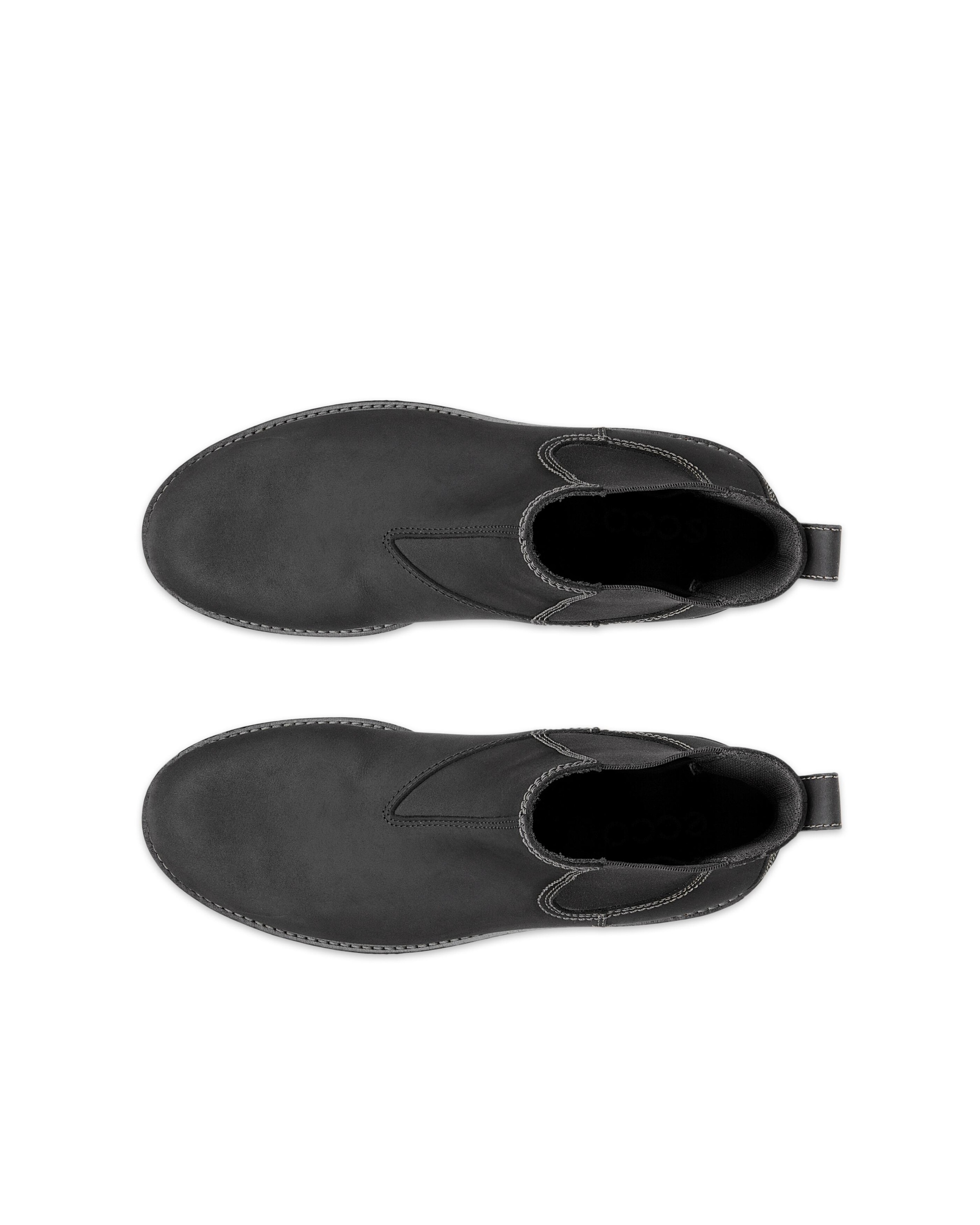 Ecco Chelseaboots »ECCO CHARLESTOWN«  Schlupfboots, Stiefelette mit seitlichen Stretcheinsätzen, waterproof