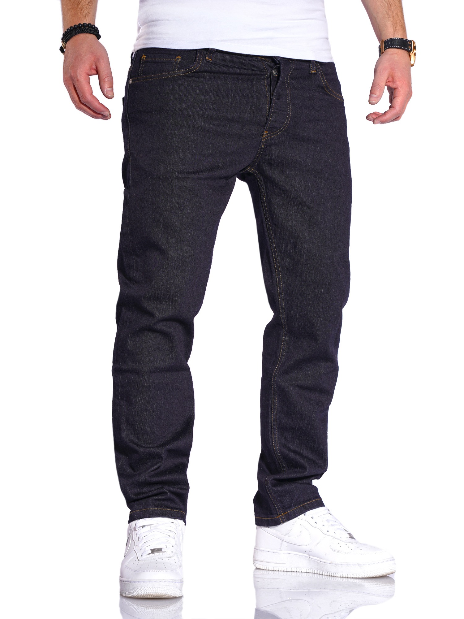 Rello & Reese Straight-Jeans »RINSE«, mit lässigem Schnitt