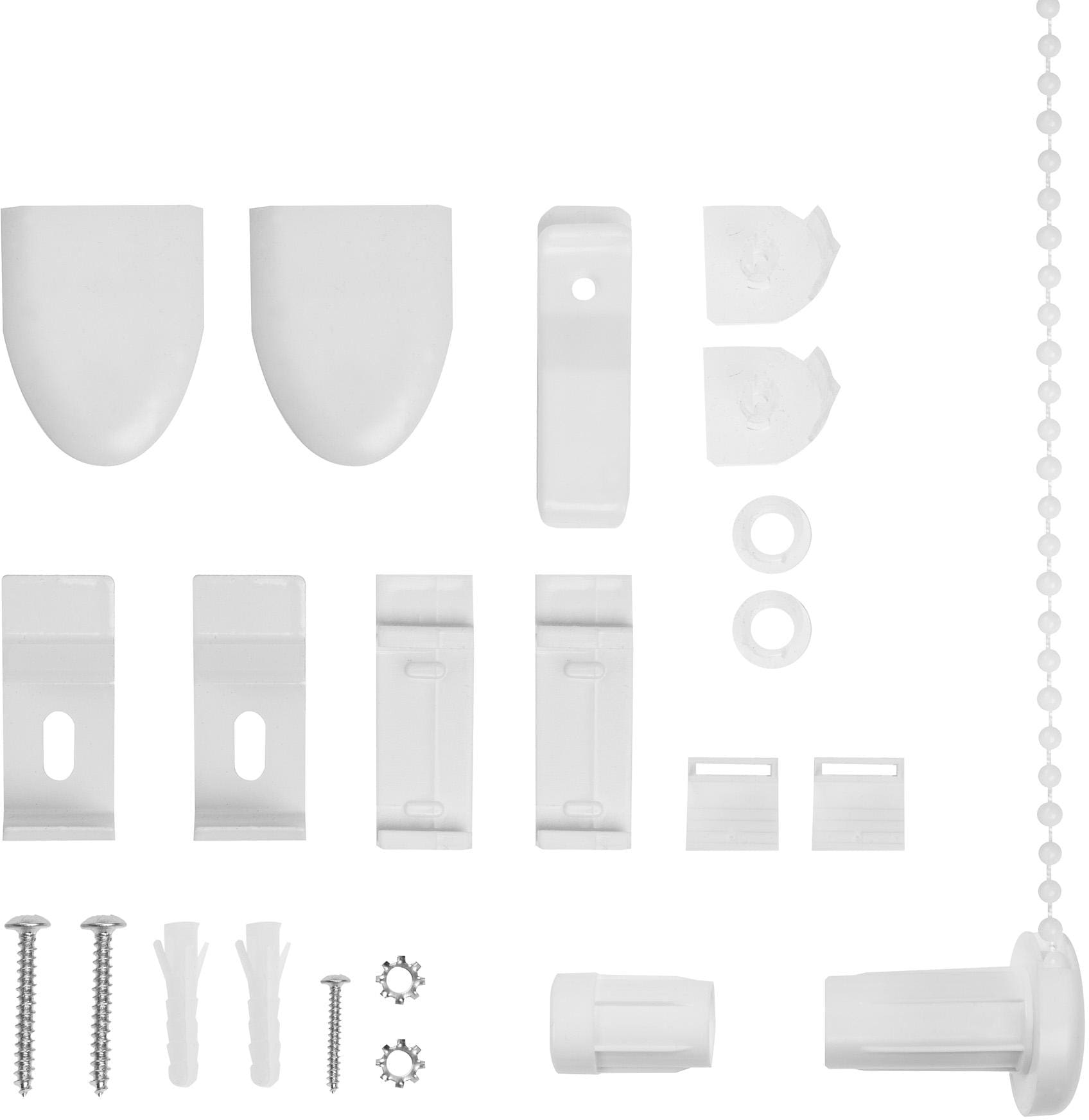 LICHTBLICK ORIGINAL Sichtschutzzüge Montagezubehör-Set Packung für Rollos f günstig online kaufen