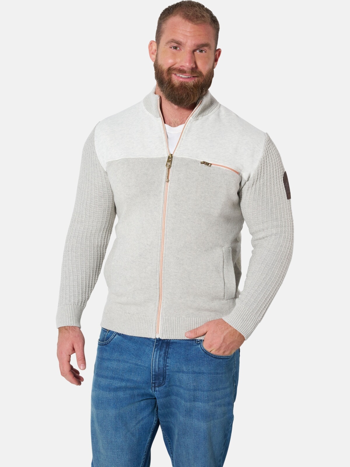 Jan Vanderstorm Strickjacke "Strickjacke DYRE"