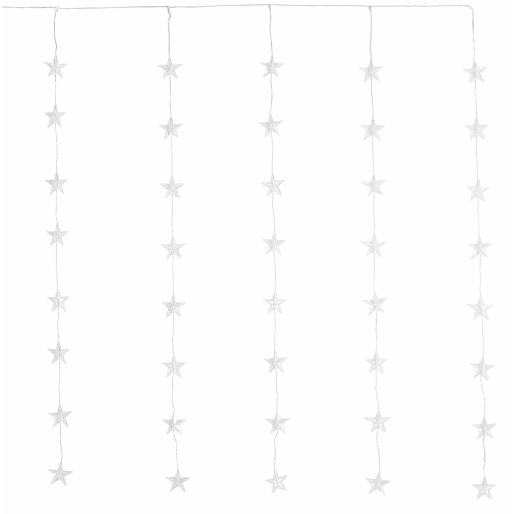 Star-Max LED-Lichtervorhang »Weihnachtsdeko«, LED-Fenster-Vorhang