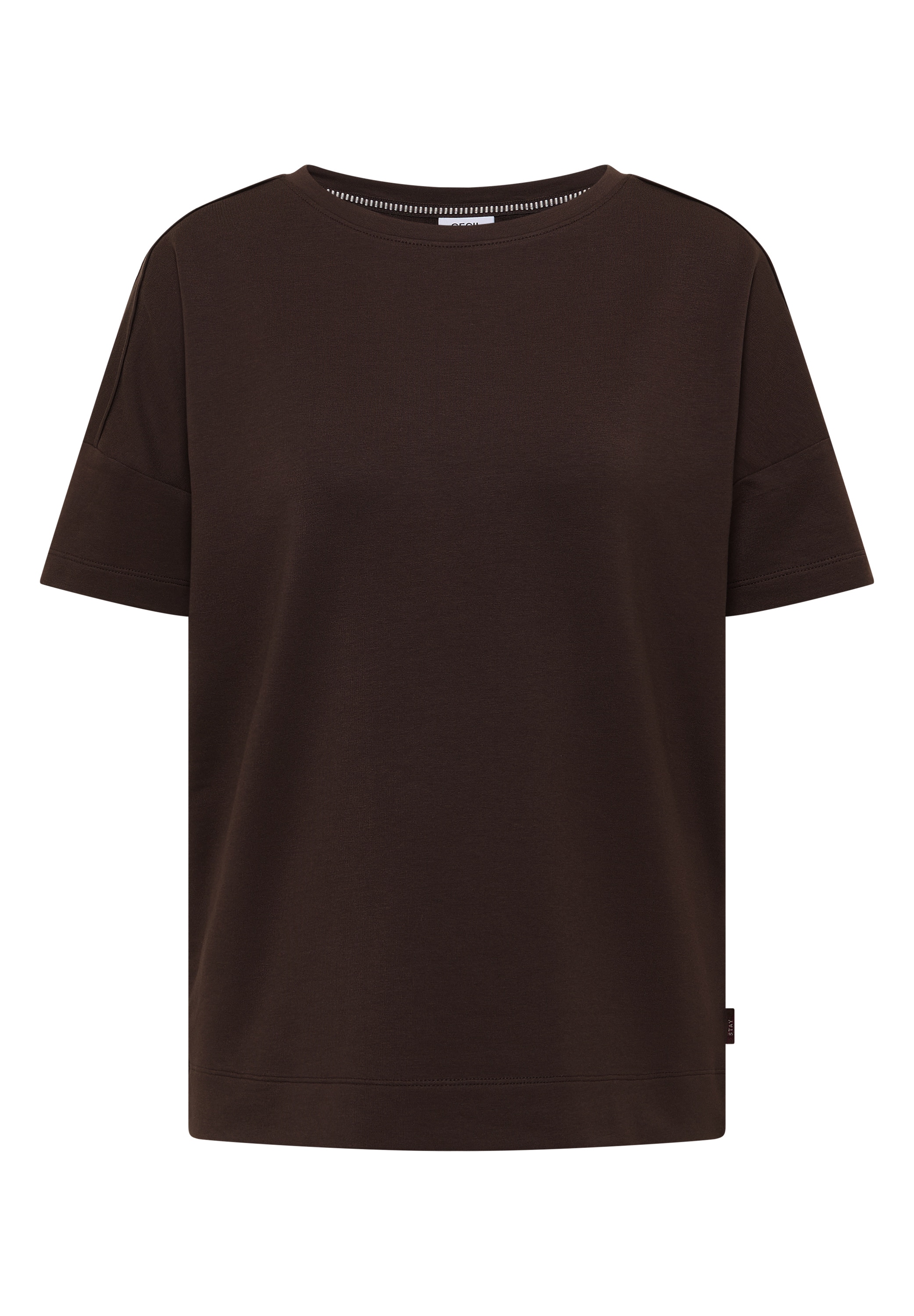 Cecil T-Shirt im soften Baumwoll-Mix