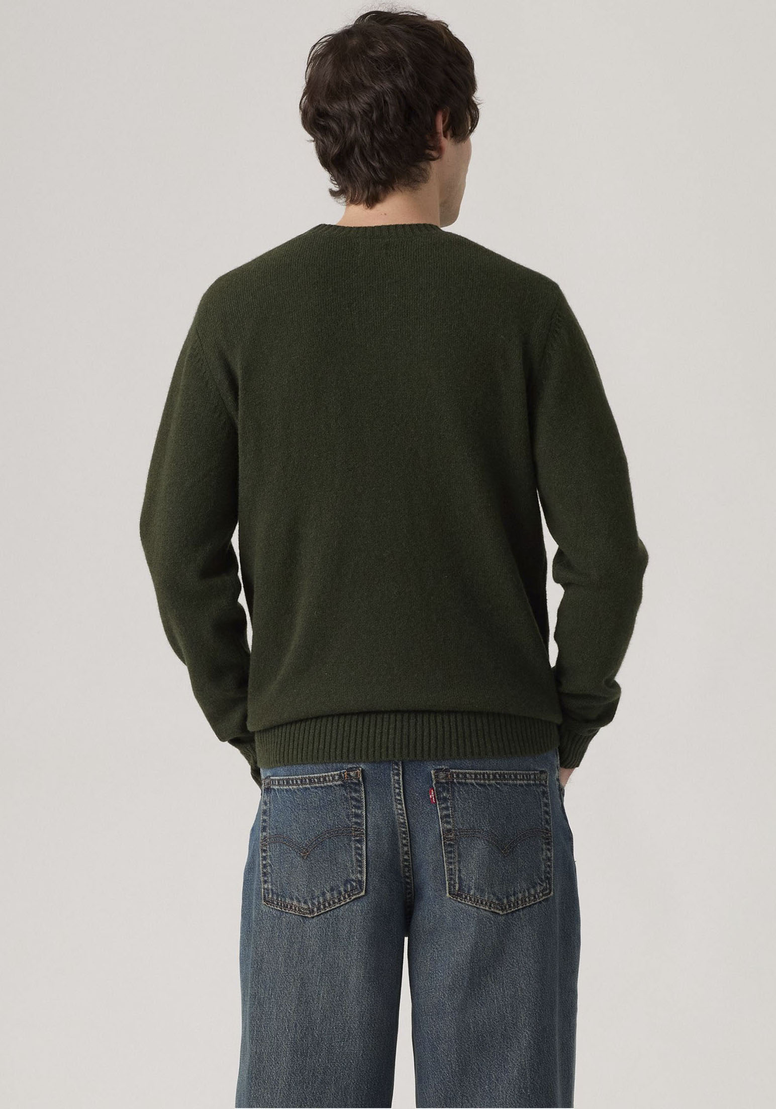 Thumbnail - Levis Wollpullover "ORIGINAL HM SWEATER" klassische Rundhalsform