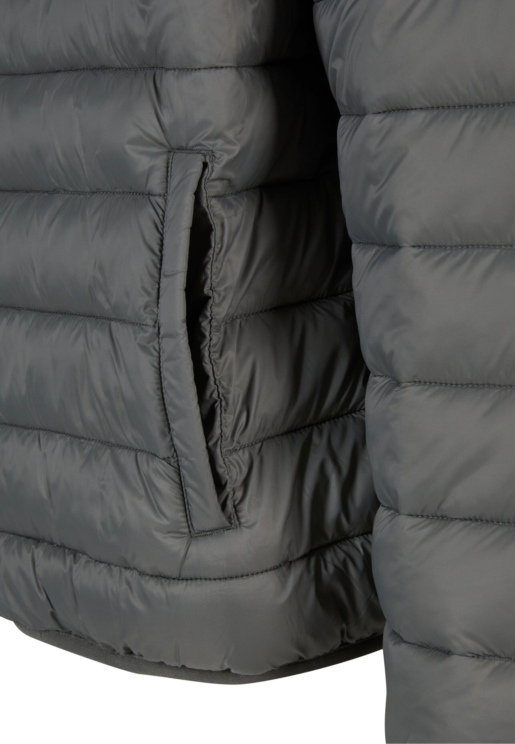 Karl Kani Allwetterjacke »Karl Kani Karl Kani Sport Patch Light Puffer Jacket«, (1 St.), ohne Kapuze