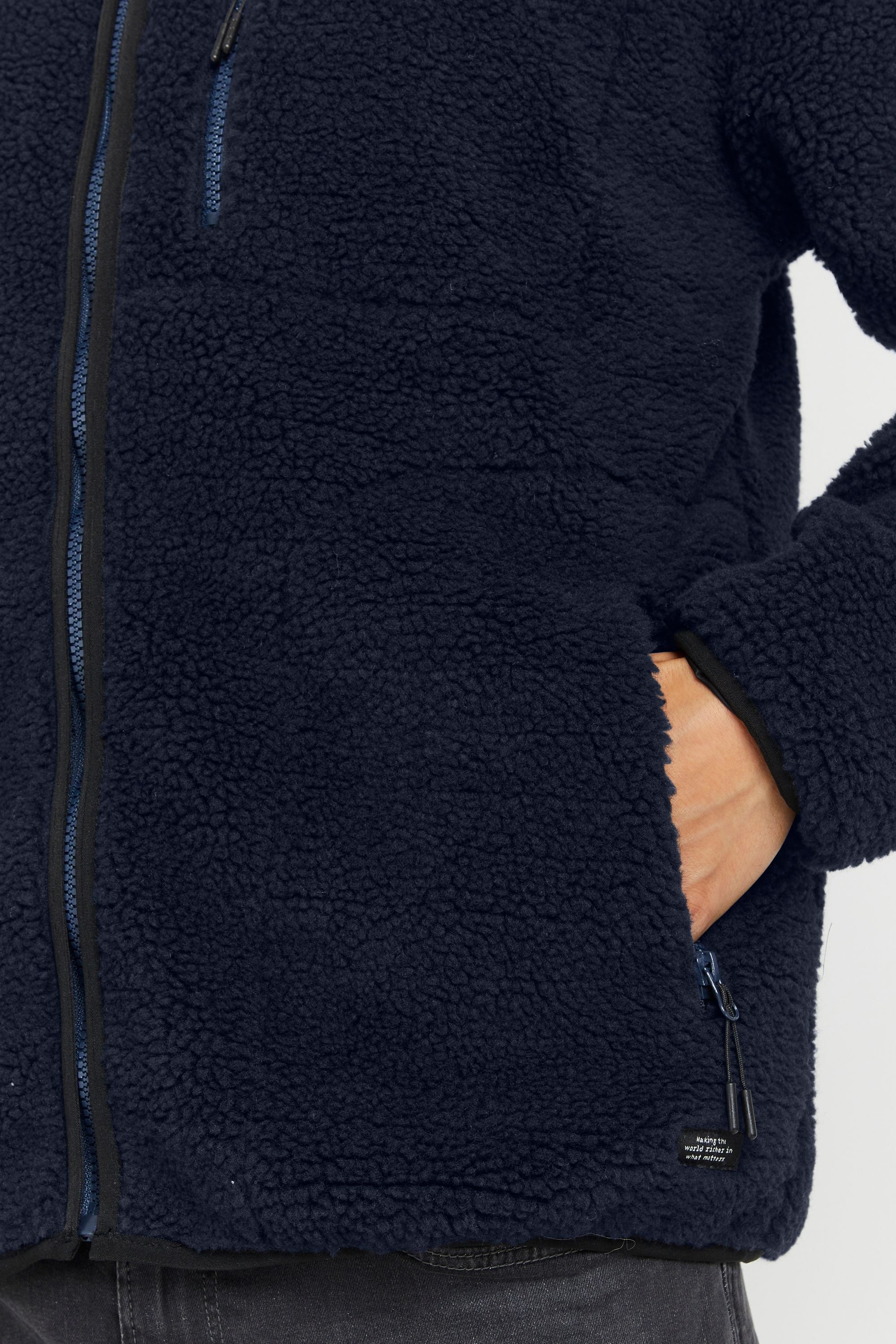 Blend Fellimitatjacke »Fellimitatjacke BHSweatshirt«, ohne Kapuze