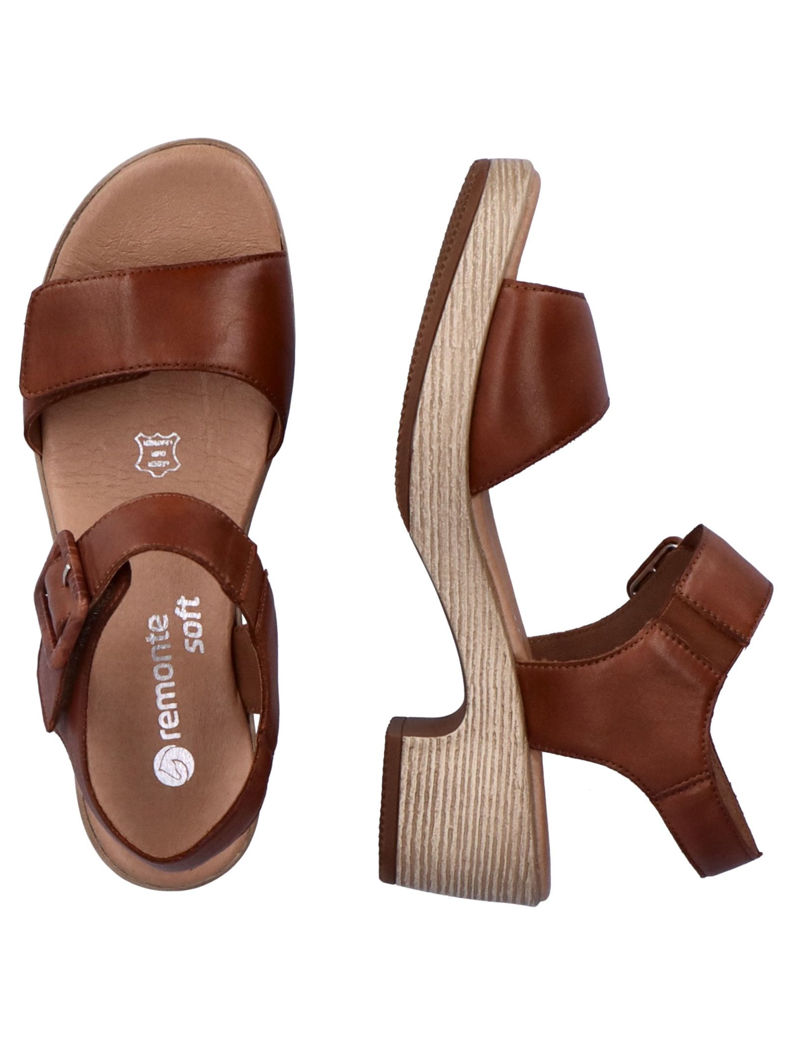 Remonte Riemchensandale »Remonte Sandalen Glattleder«