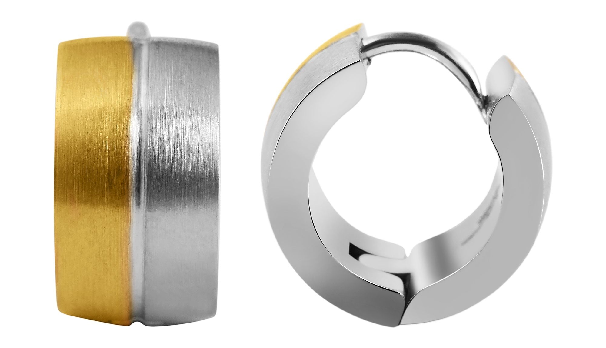 Adelia´s Klappcreolen "Damen Ohrringe – Klappcreole aus Edelstahl" Zum Vers günstig online kaufen