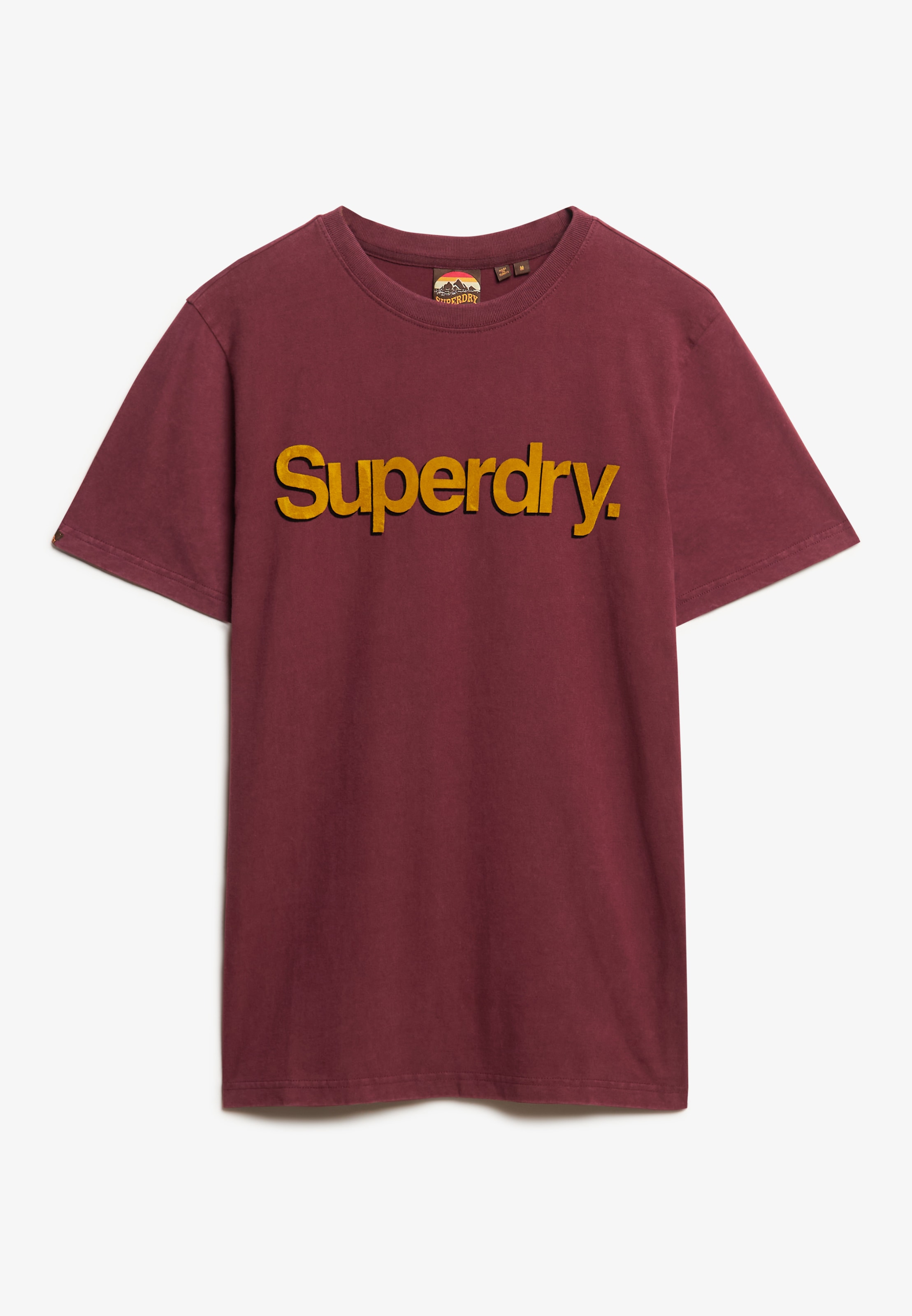Superdry Rundhalsshirt »CLASSIC CORE LOGO SHADOW TEE«